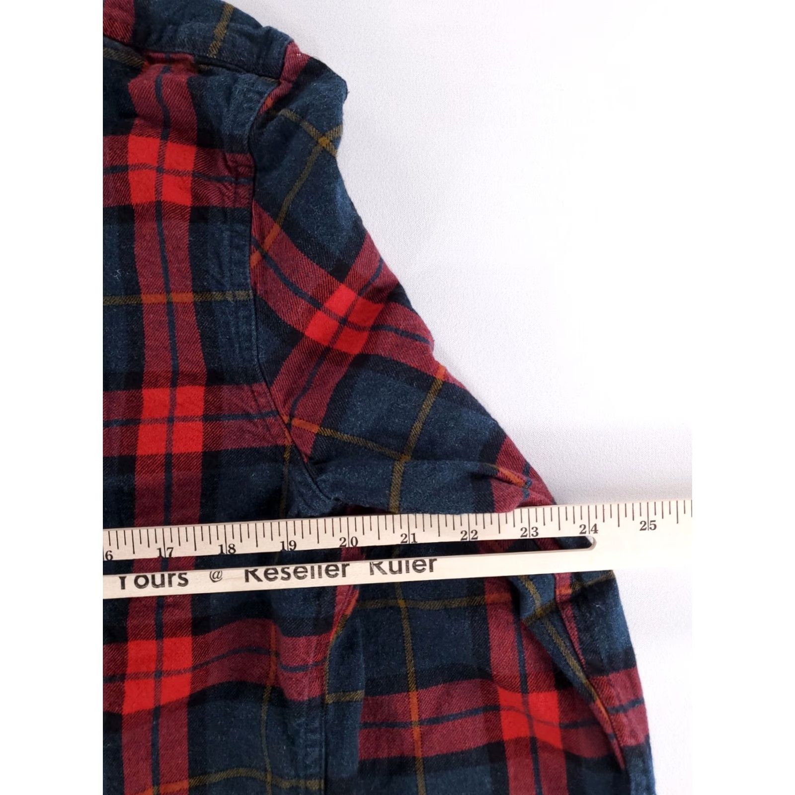 Taylor Stitch Taylor Stitch Flannel Shirt Button Up Long Sleeve Plaid Red Green Mens 42 Multicolor Regular Long Sleeve Mens 42 Size US XL / EU 56 / 4 - 7 Thumbnail