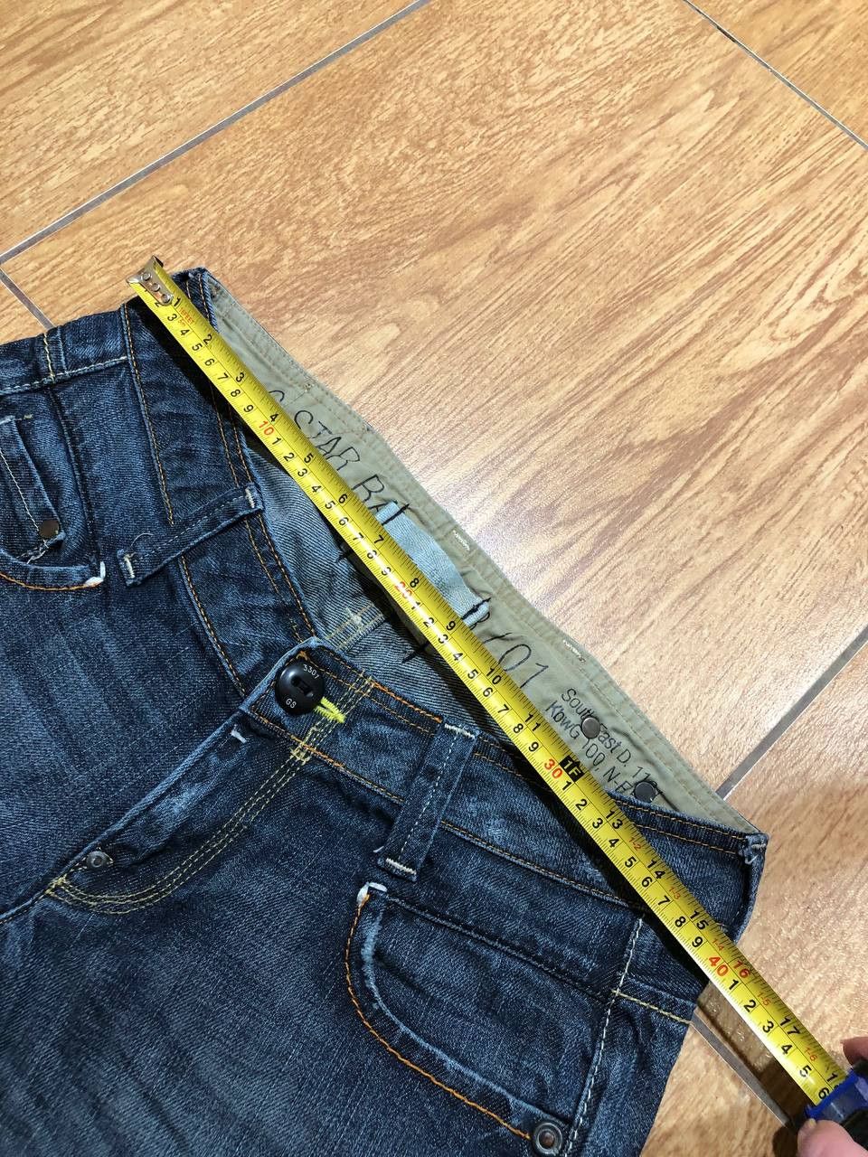 G-Star G Star Pants Low Straight Button Fly distressed jeans Size US 28 / EU 44 - 6 Thumbnail
