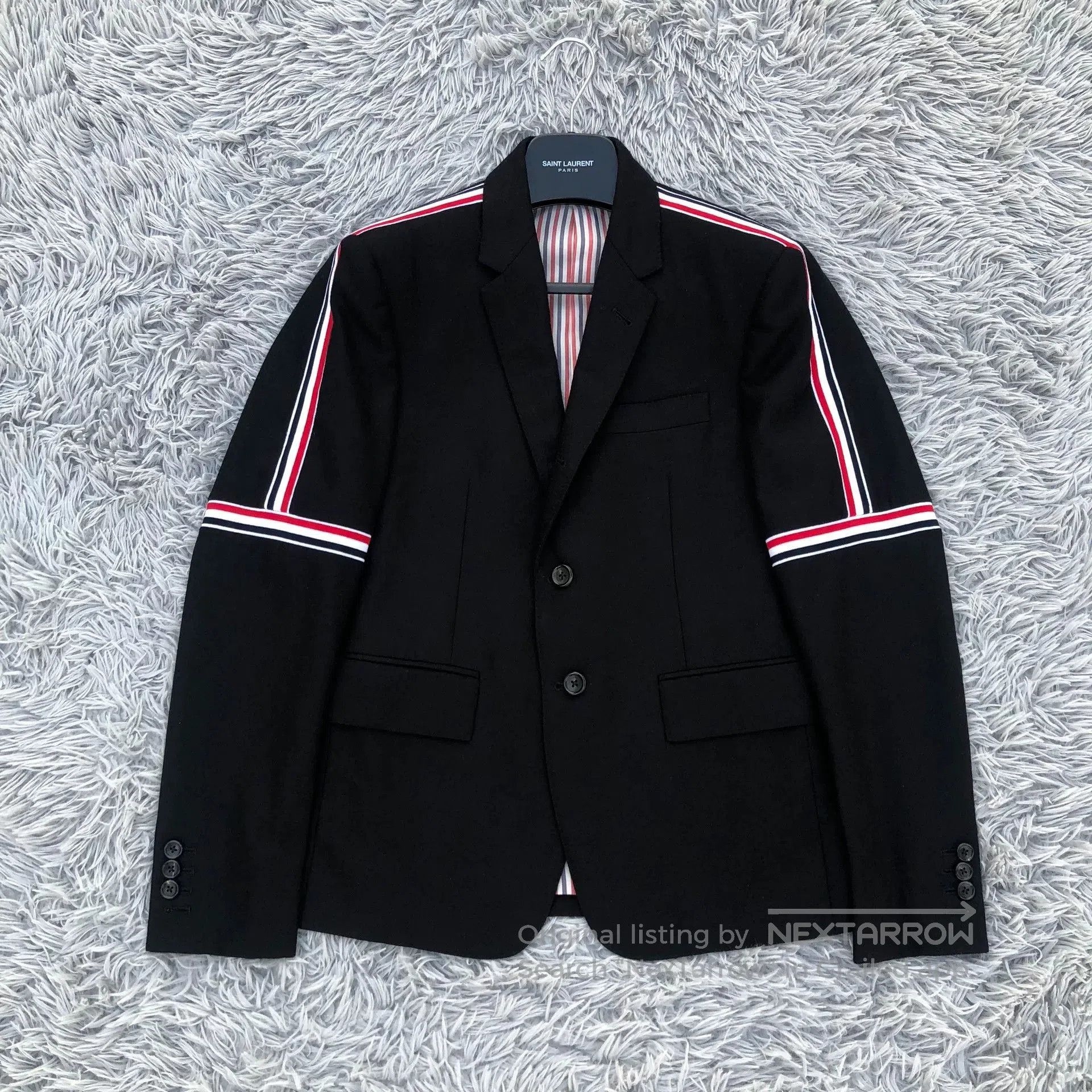 Thom Browne Thom Browne Sleeve Label Ribbon Blazer. Size US M / EU 48-50 / 2 - 2 Thumbnail