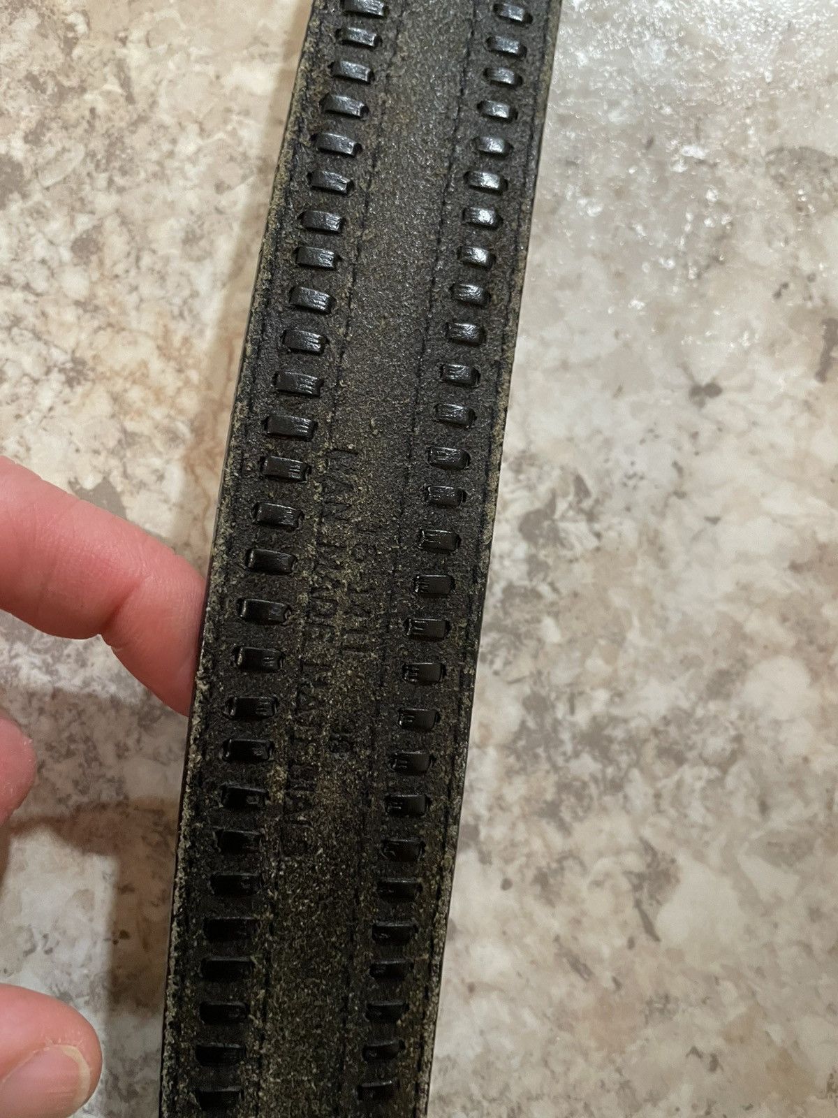 Other Leather belt Size ONE SIZE - 8 Thumbnail