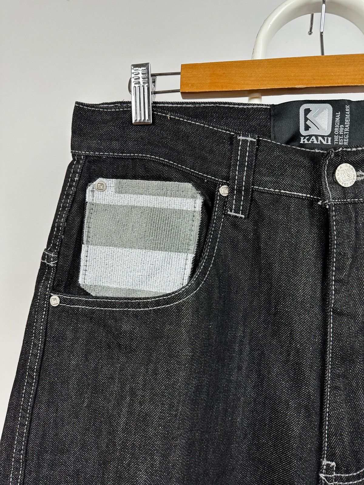 Karl Kani Vintage Karl Kani Baggy Rap Y2K Hip Hop Denim Jeans Pants Size US 32 / EU 48 - 7 Thumbnail