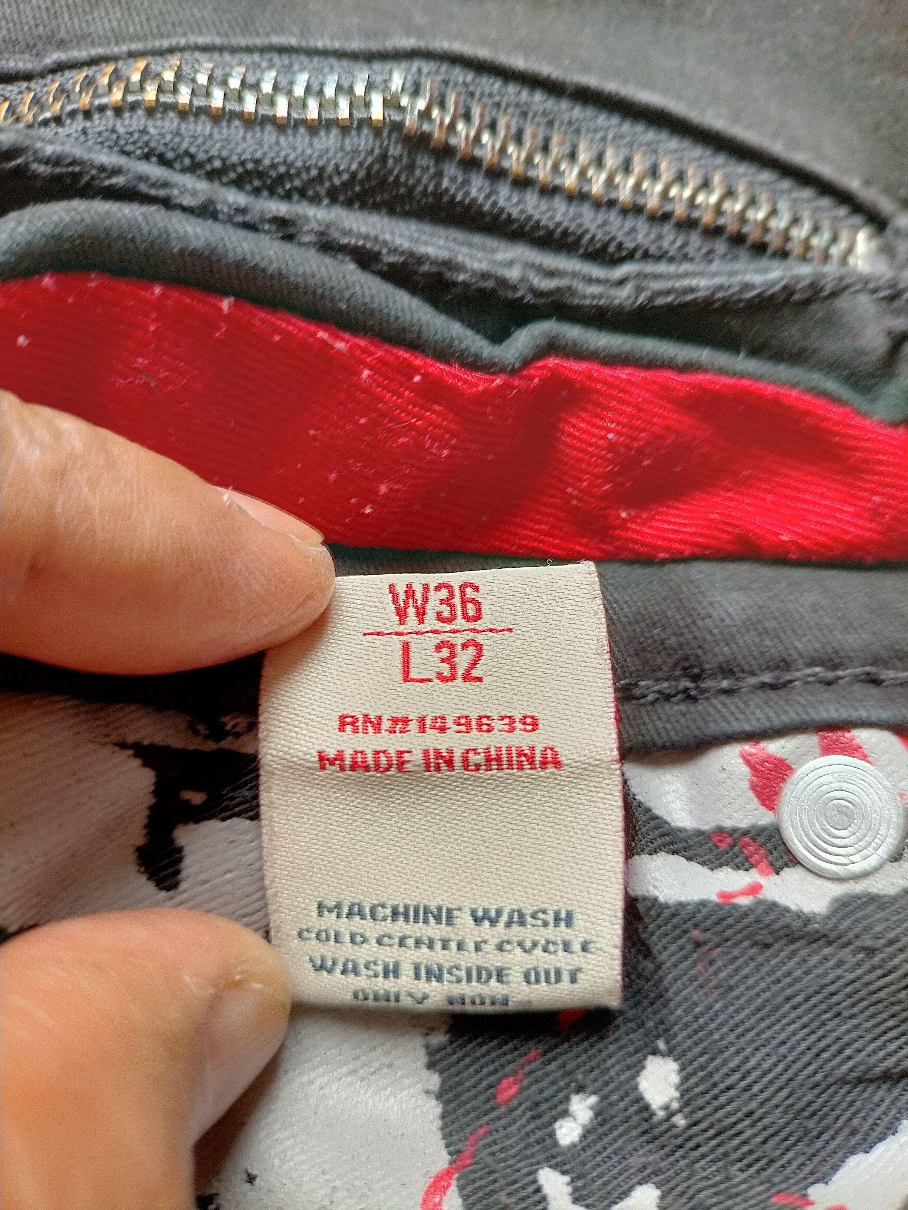 If Six Was Nine × Japanese Brand Smugglers Moon Multipocket zipped Bondage Punk Stretch Cargo Size US 33 - 18 Thumbnail