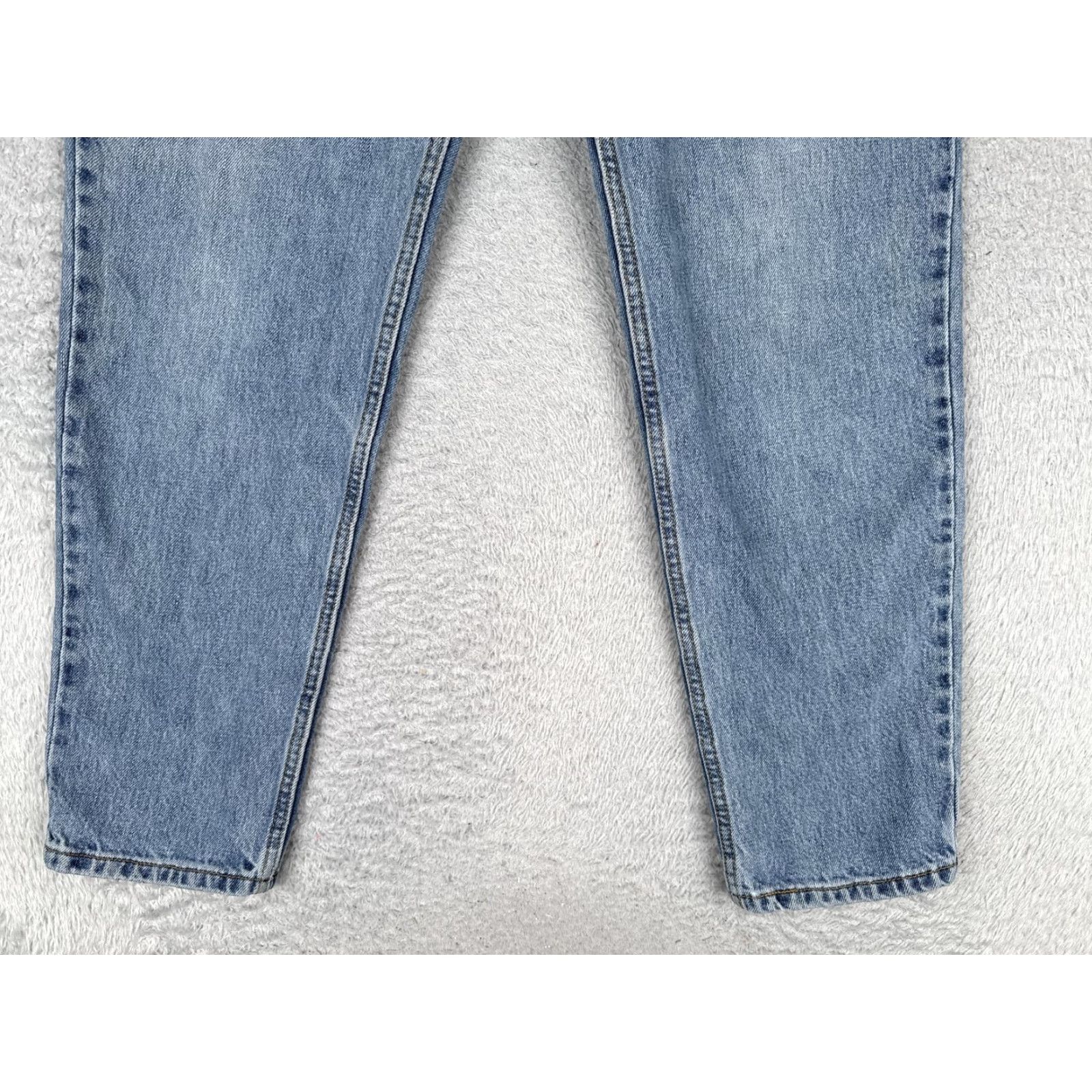 Levi's Levi's 550 Relaxed Tapered Jeans Womens 12 Blue Light Wash High Rise Denim 30x30 Size 34" / US 12 / IT 48 - 2 Thumbnail