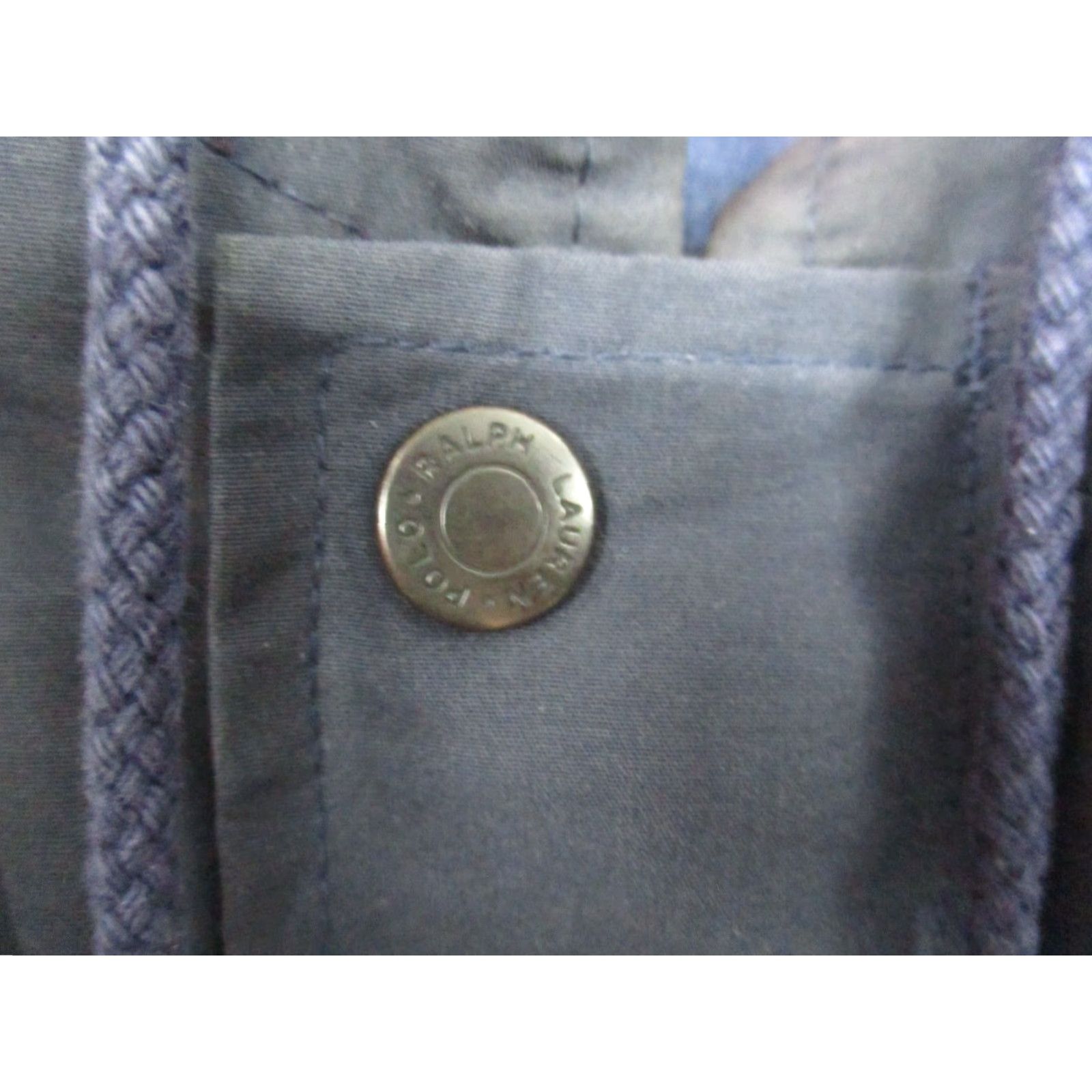 Polo Ralph Lauren VINTAGE Polo Ralph Lauren Hooded Jacket Navy Adult L Blue Polo Ralph Lauren Sporting Goods Jacket Coat Parka 90s Sports Mens Size US L / EU 52-54 / 3 - 3 Thumbnail
