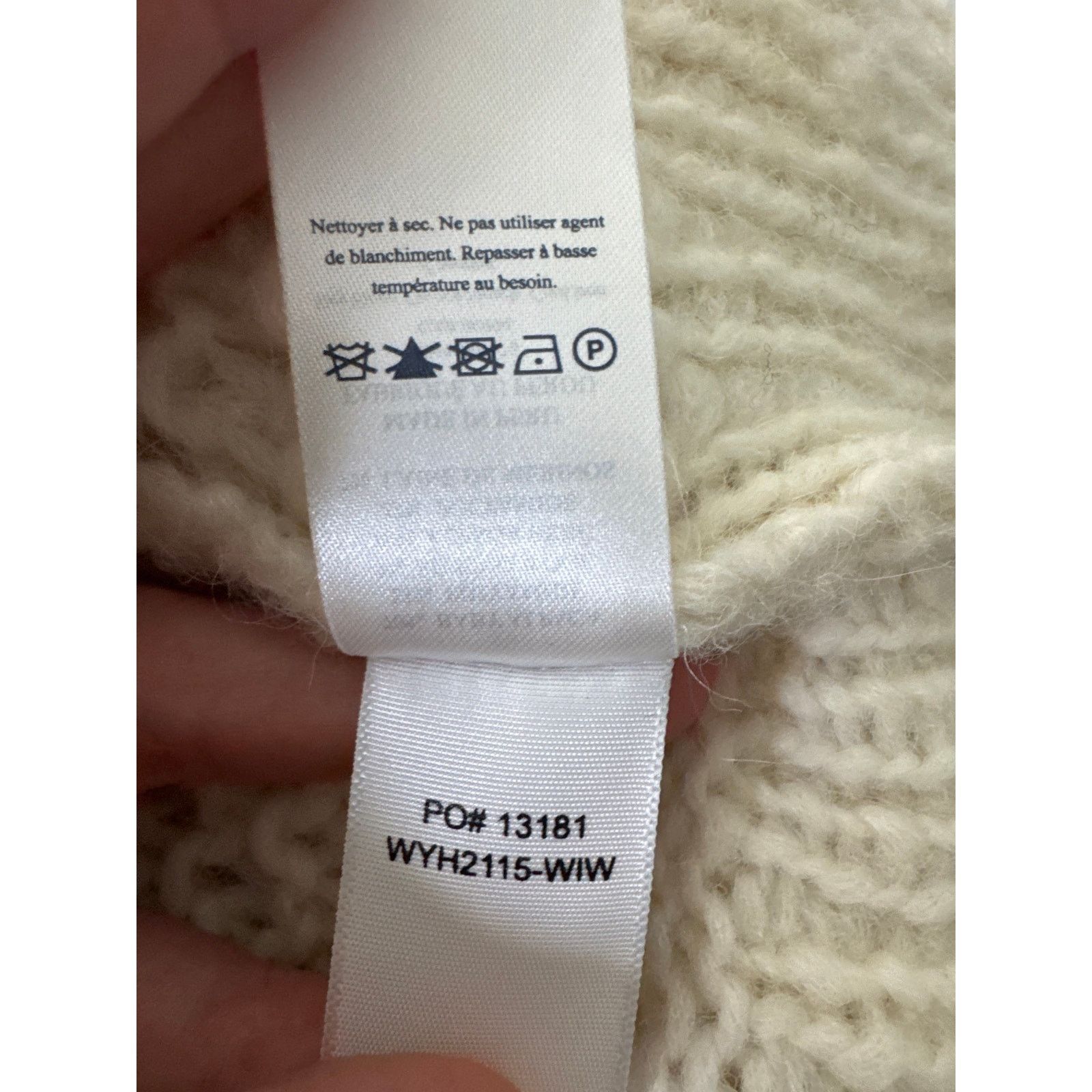 Faherty FAHERTY Polly Looped Knit Baby Alpaca Wool Blend Sweater Size S / US 4 / IT 40 - 8 Thumbnail