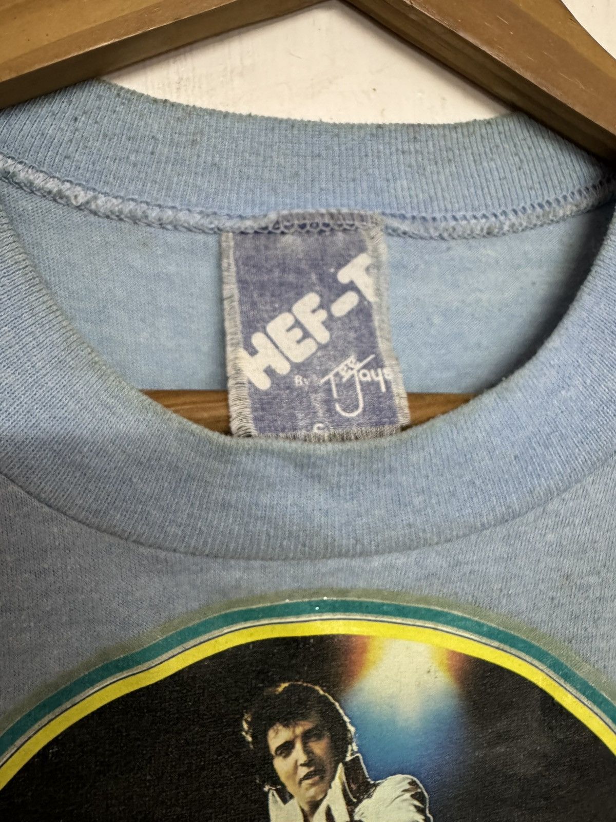 Band Tees × Vintage Vintage Elvis The King 70s Size US S / EU 44-46 / 1 - 4 Thumbnail