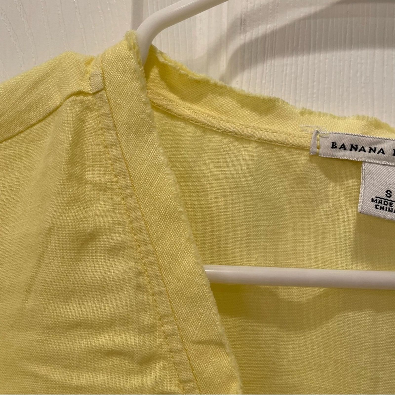Banana Republic Banana Republic Linen Shirt S Size S / US 4 / IT 40 - 5 Thumbnail