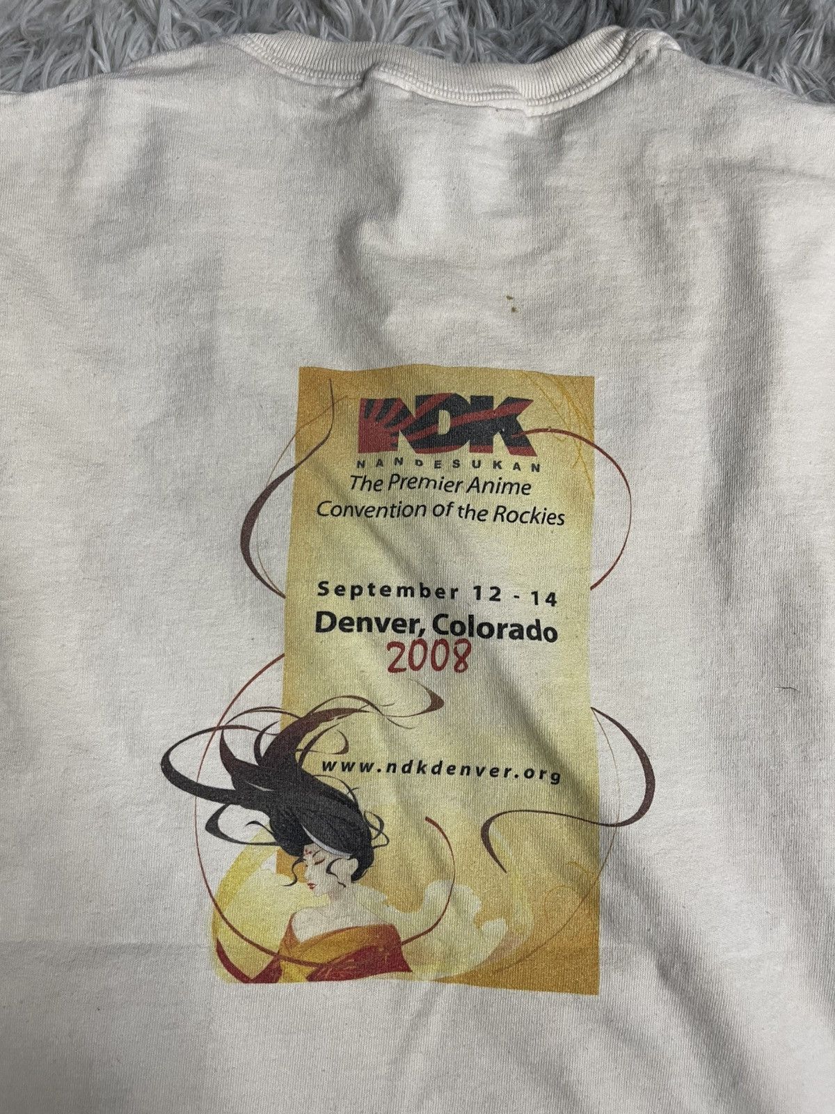 Anime NAN DESU KAN 2008 T Shirt Size US L / EU 52-54 / 3 - 6 Thumbnail