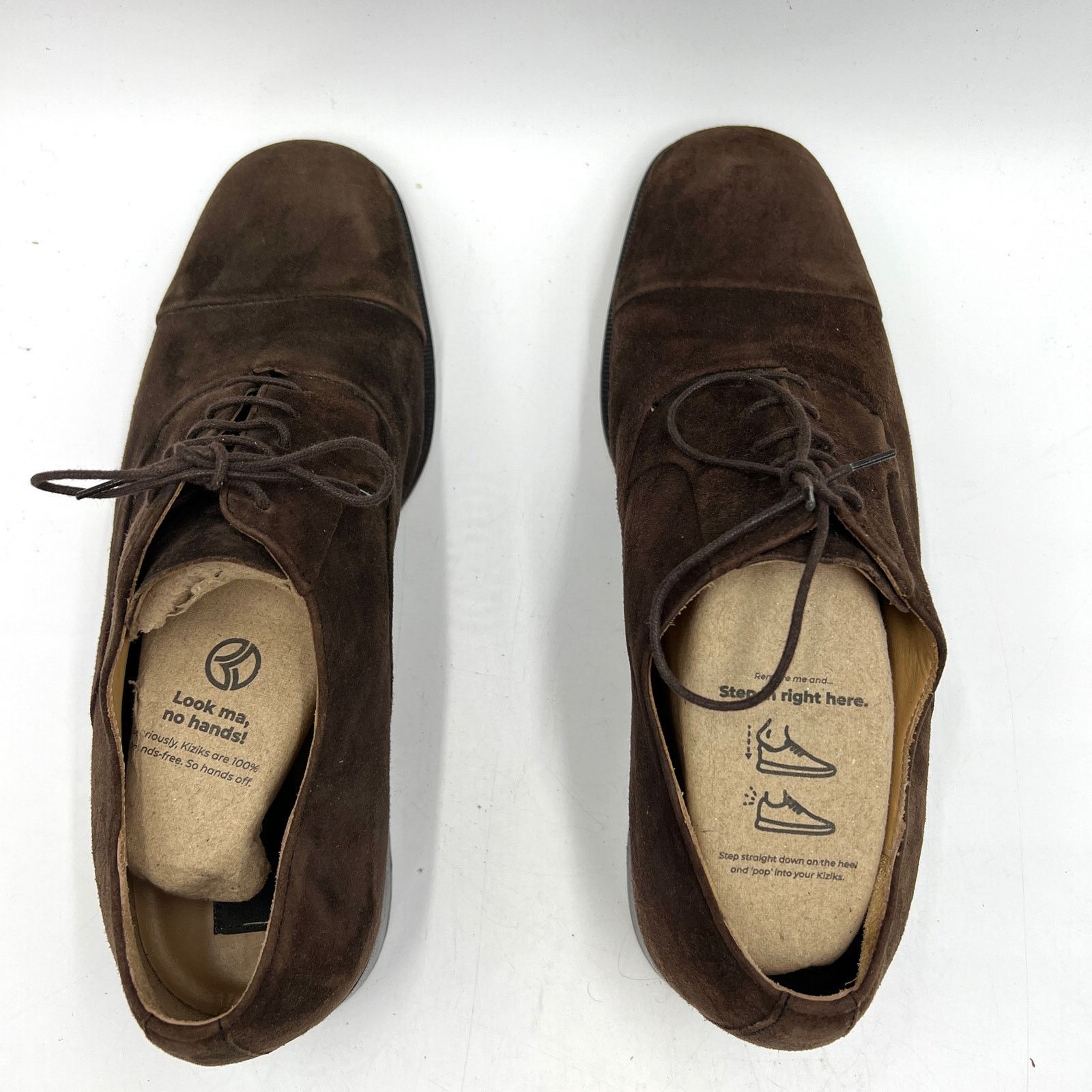 Other Steeple Gate Oxford Suede Brown Dress Shoe Leather Lace Up Size US 9 / EU 42 - 11 Thumbnail