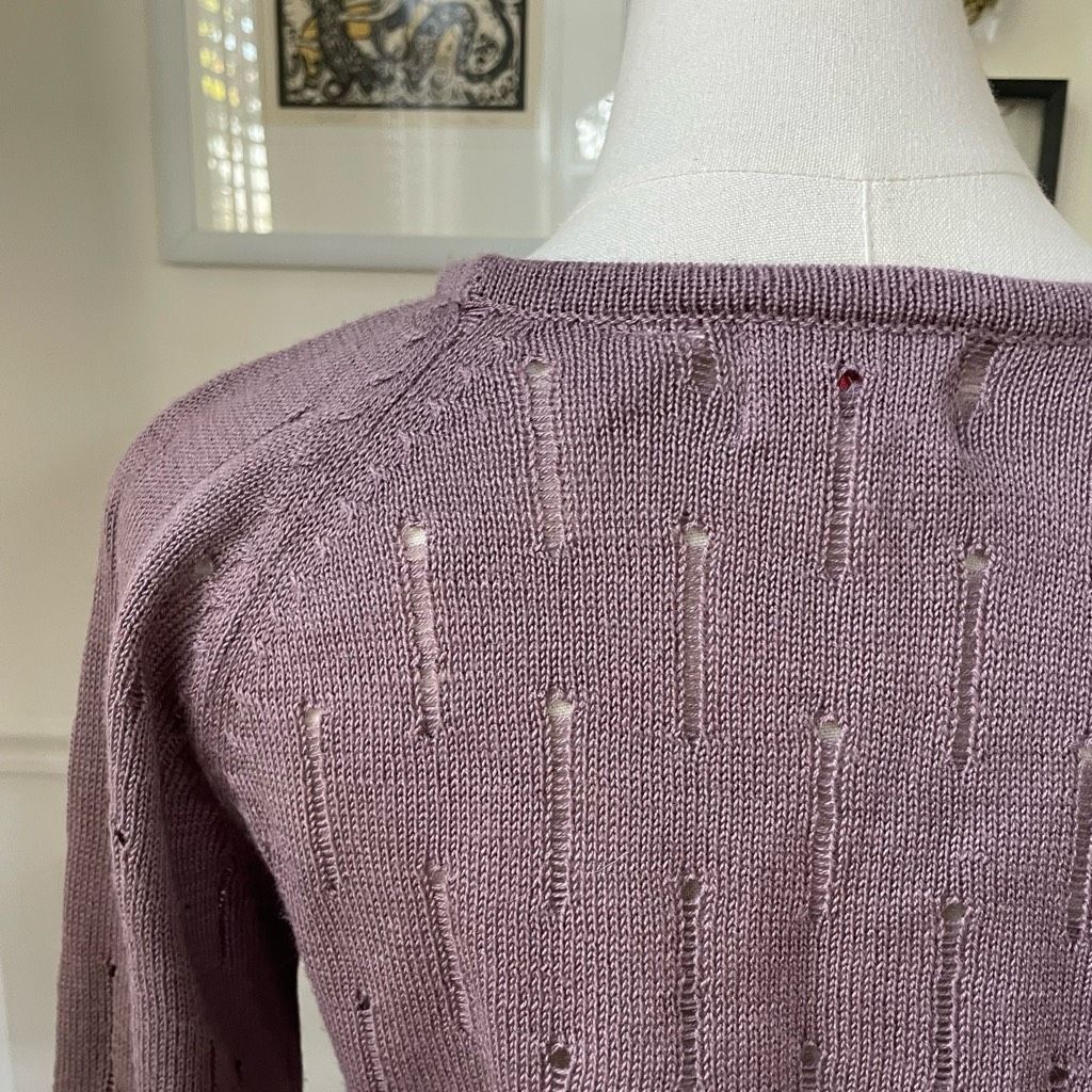 Vintage Vintage 70s Foxmoor Mauve Purple Sweater XS Size XS / US 0-2 / IT 36-38 - 5 Thumbnail
