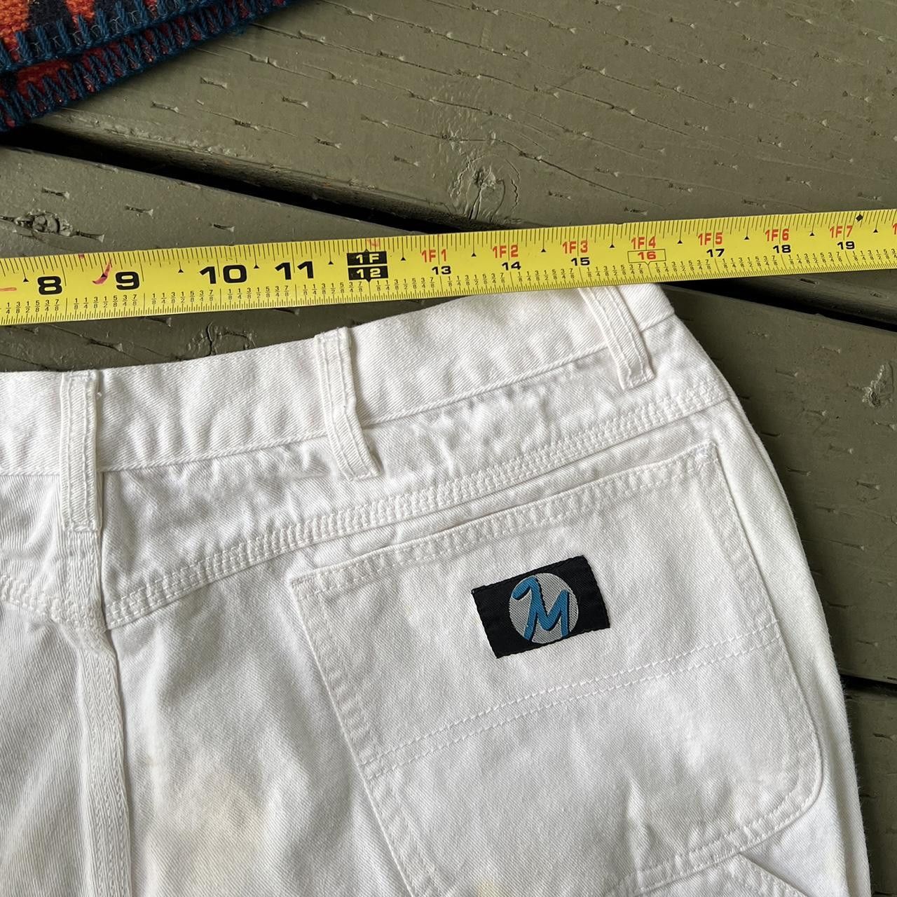 Vintage Vintage carpenter pants 90s painter unisex white Size US 32 / EU 48 - 4 Thumbnail