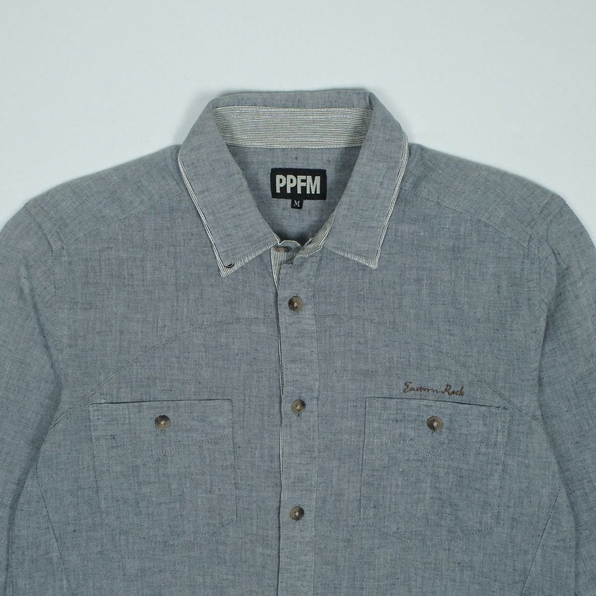 PPFM *NoTariff PPFM Skinny 3/4 Sleeve Shirt Size US M / EU 48-50 / 2 - 3 Thumbnail