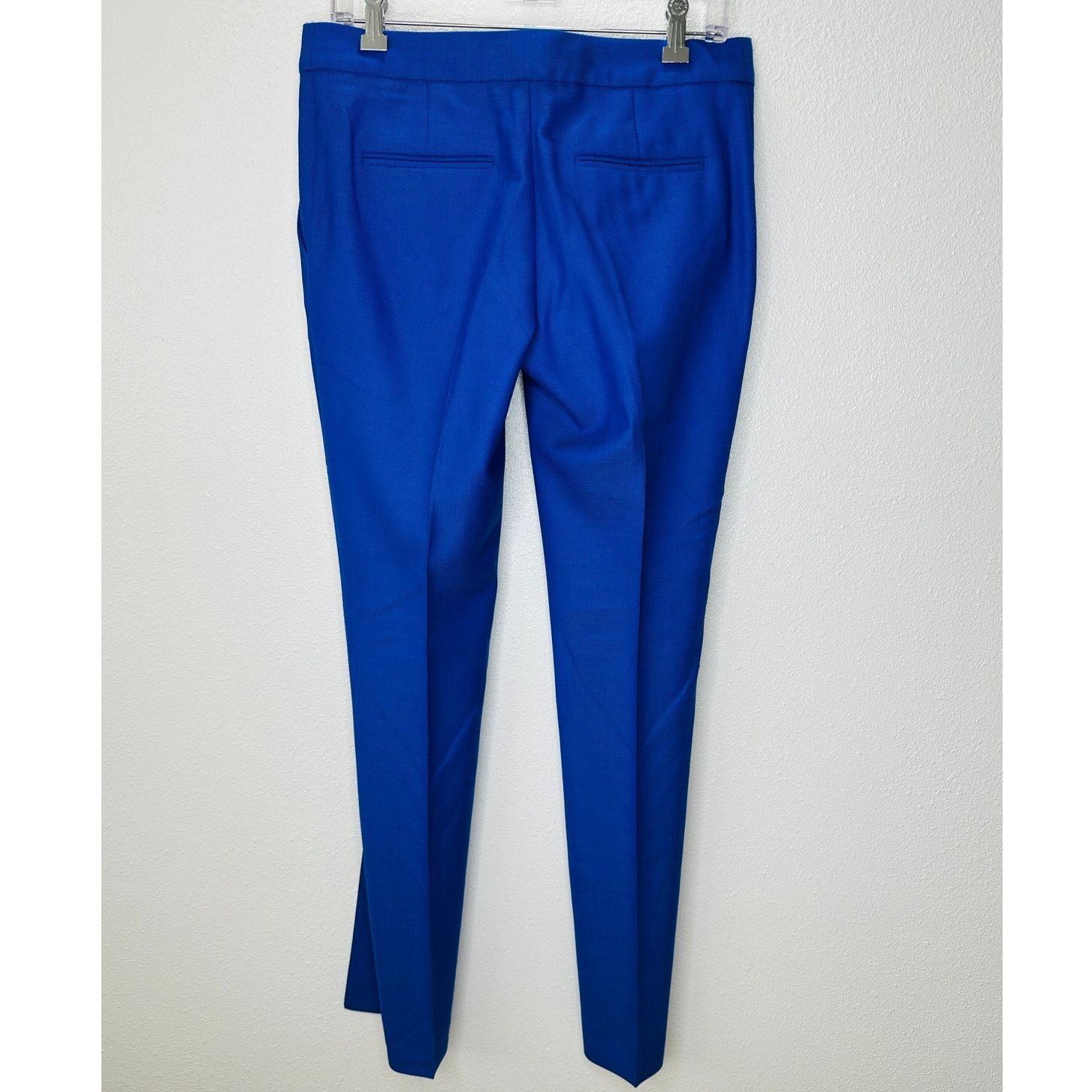 Stella McCartney Stella McCartney Blue Wool Stitch Front Crease Slacks 42 / M Size 30" / US 8 / IT 44 - 7 Thumbnail