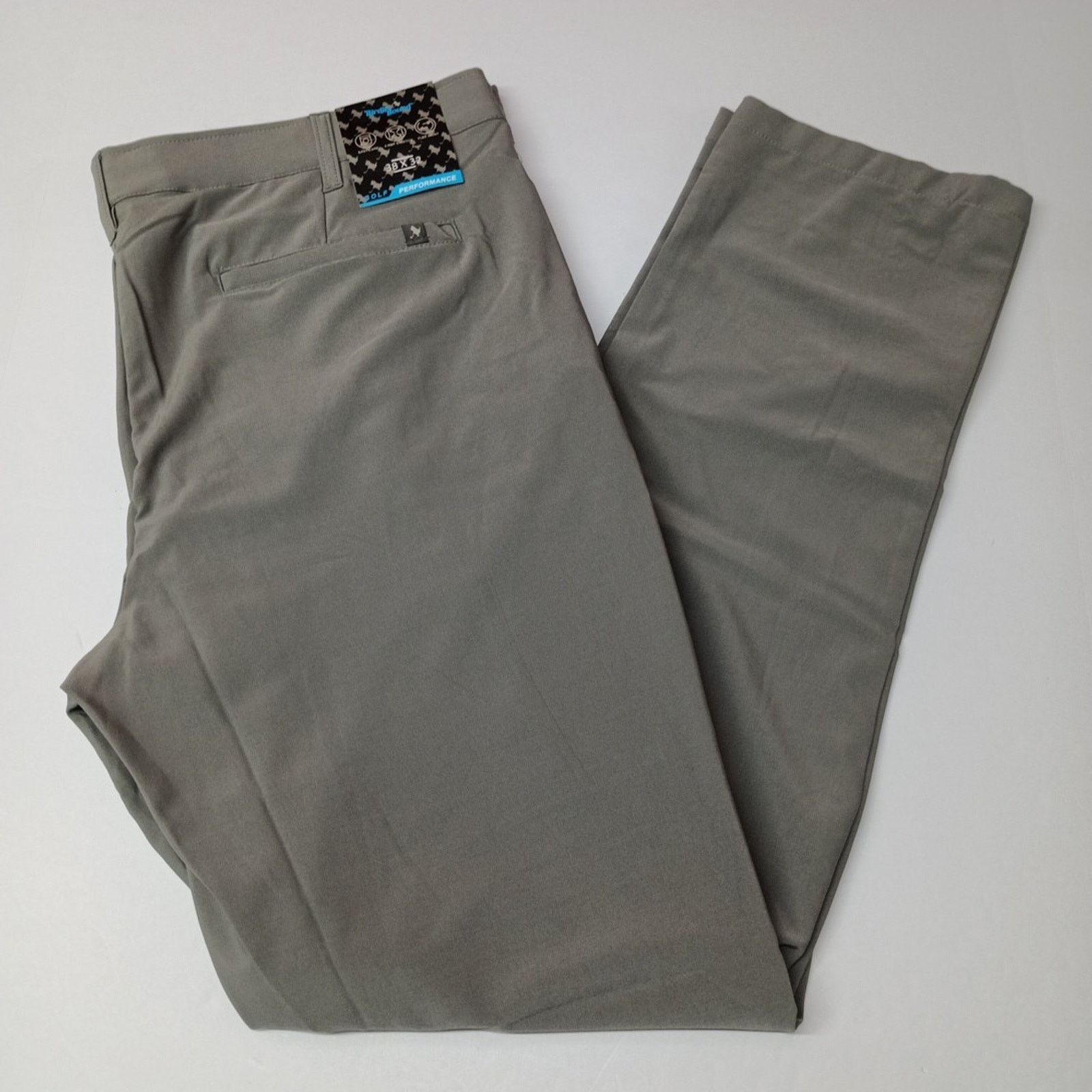 Other Birdie Bound Golf Pants Men's Size 38x32 Gray Flex Straight Size US 38 / EU 54 - 1 Thumbnail