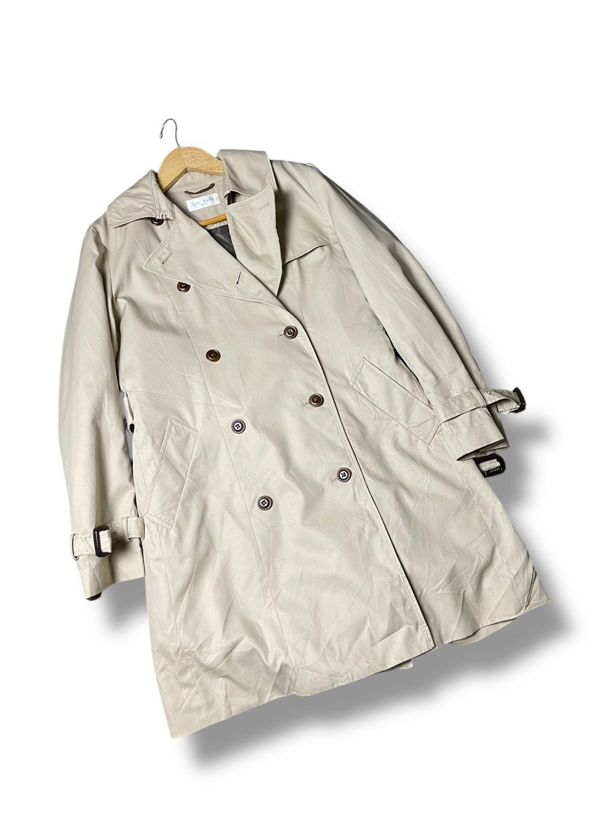 Japanese Brand × Vintage Vintage Les Mues Femme Double Breasted Coat (72) Size US XXS / EU 40 - 2 Thumbnail