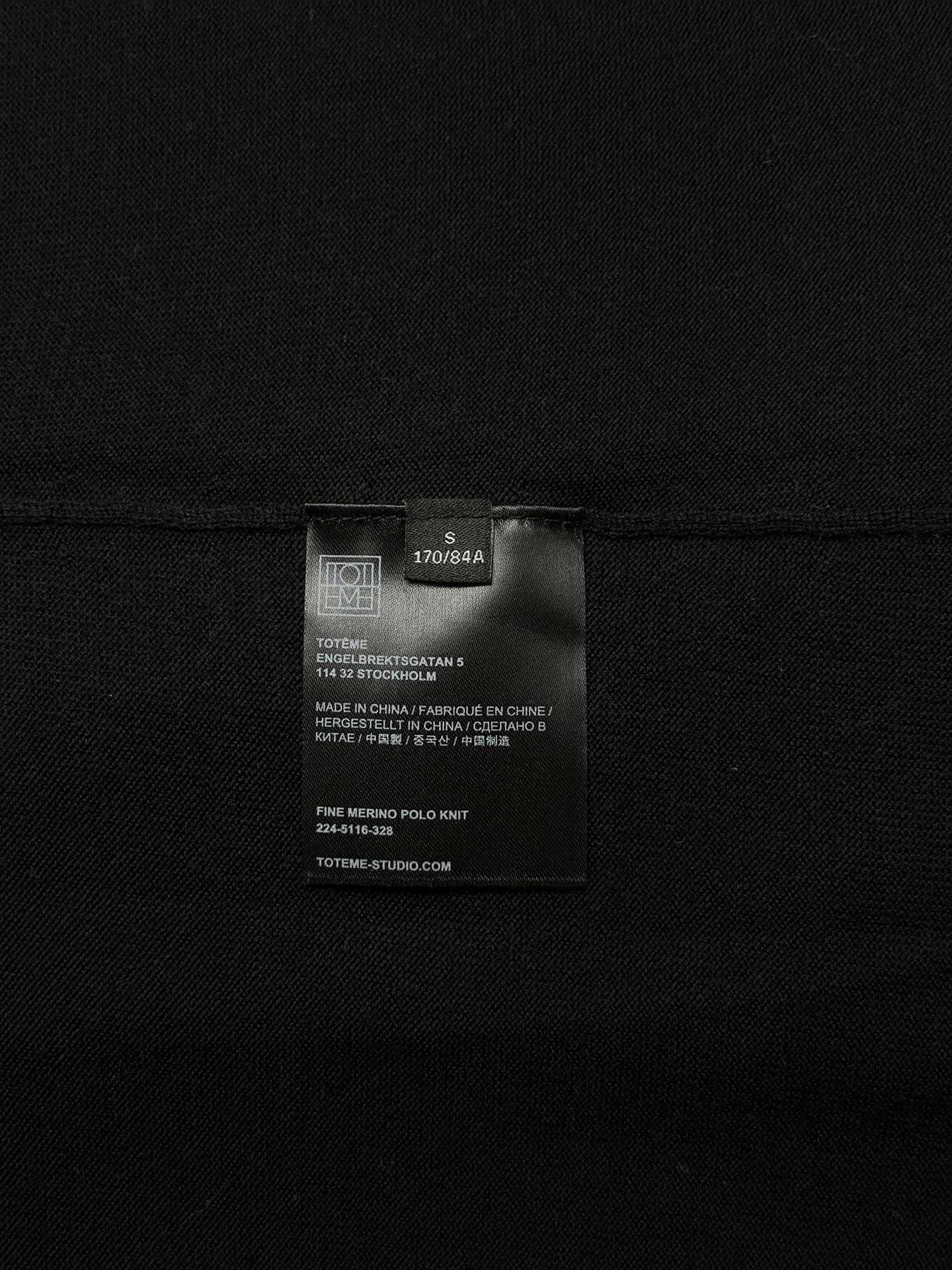 Toteme Toteme fine merino polo knitted sweater Size S / US 4 / IT 40 - 3 Thumbnail