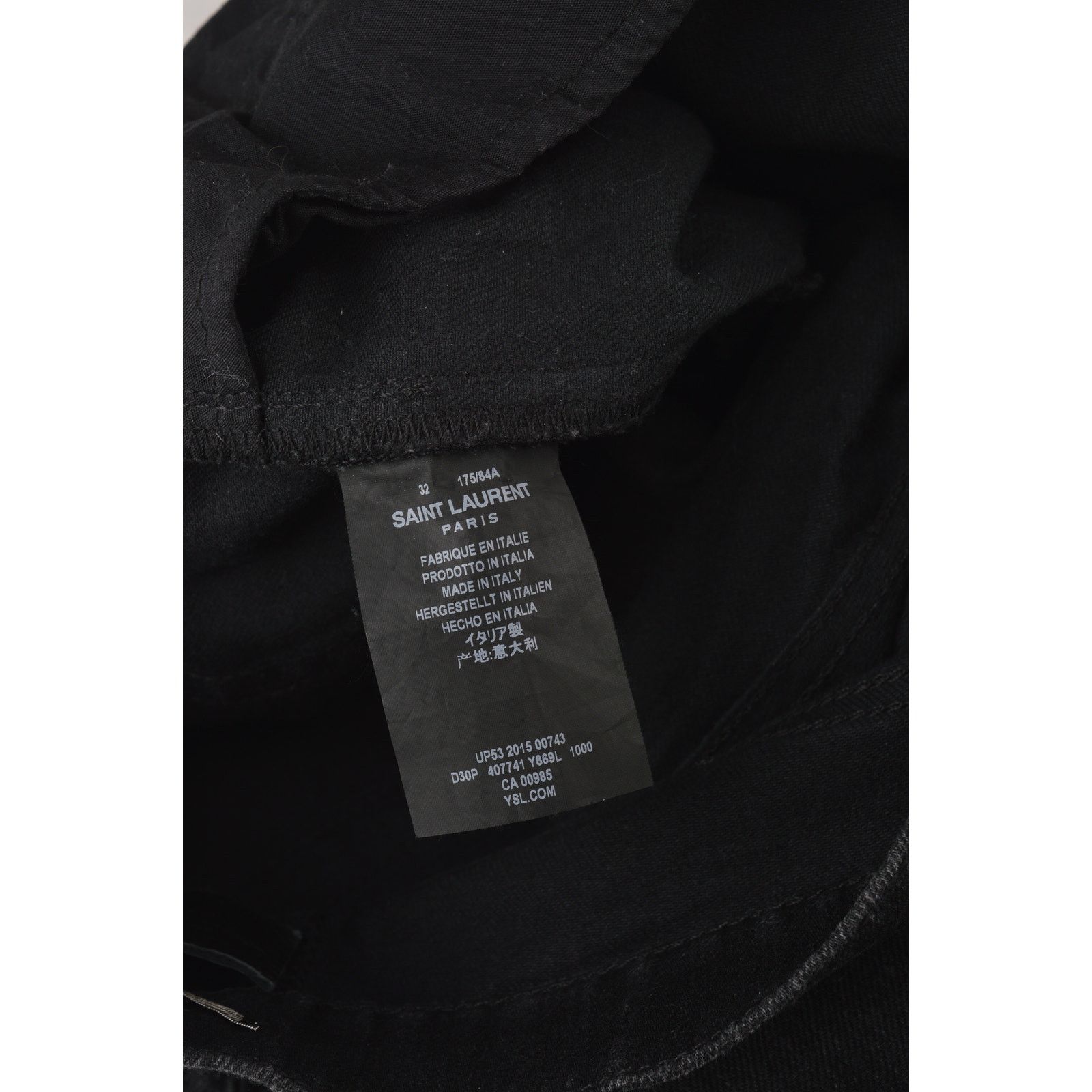 Saint Laurent Paris Saint Laurent washed black jeans Size US 32 / EU 48 - 7 Thumbnail