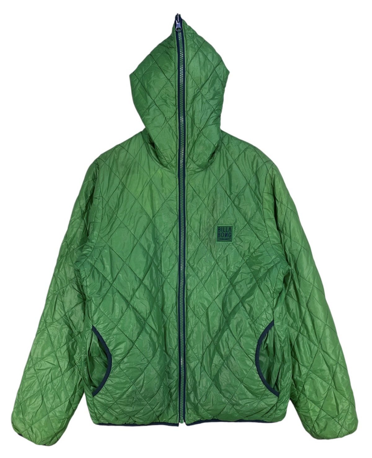 Billabong × Designer × Vintage 🔥RARE🔥VINTAGE BILLABONG REVERSIBLE HOODIE JACKET Size US XL / EU 56 / 4 - 6 Thumbnail
