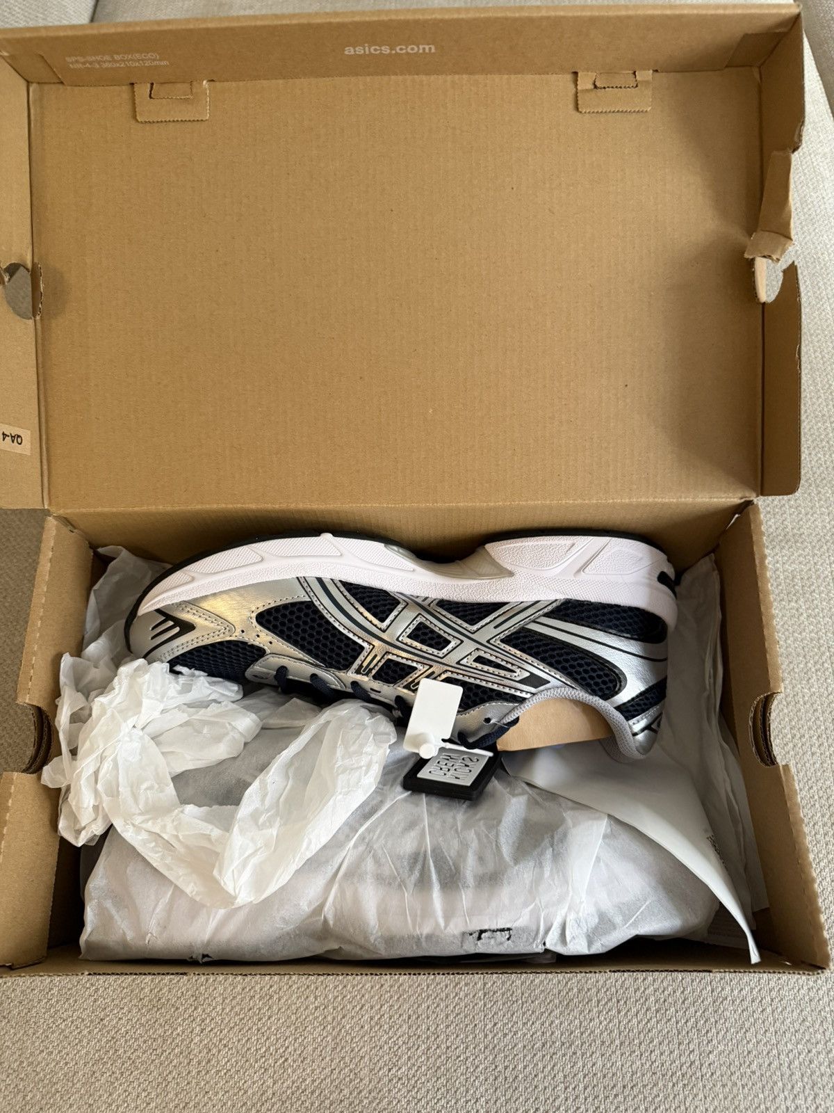 Asics ASICS GEL - 1130 - French Blue Pure Silver Size US 10 / EU 43 - 6 Thumbnail