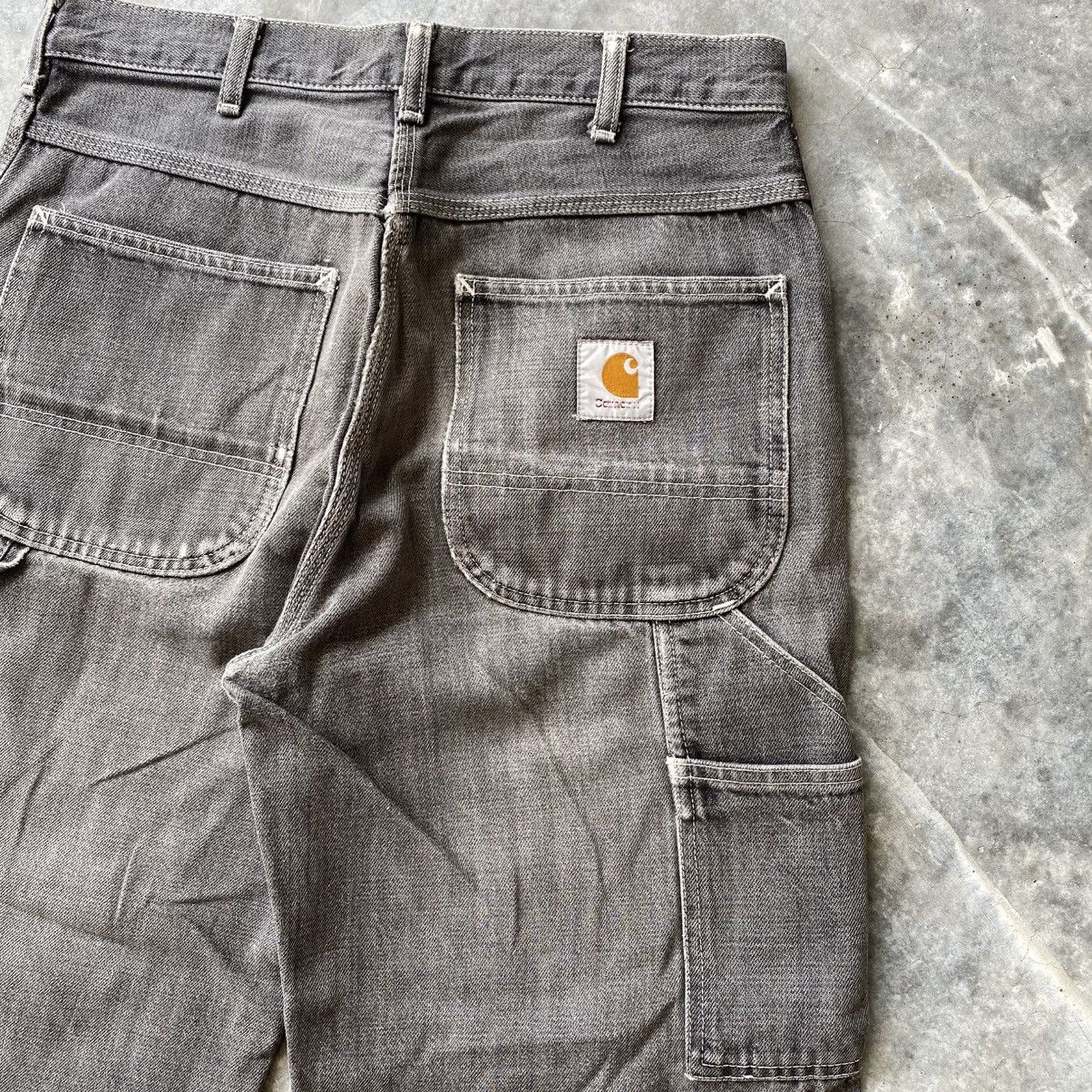Carhartt × Vintage Vintage Y2K Carhartt Carpenter Distressed w30 Size US 30 / EU 46 - 4 Thumbnail