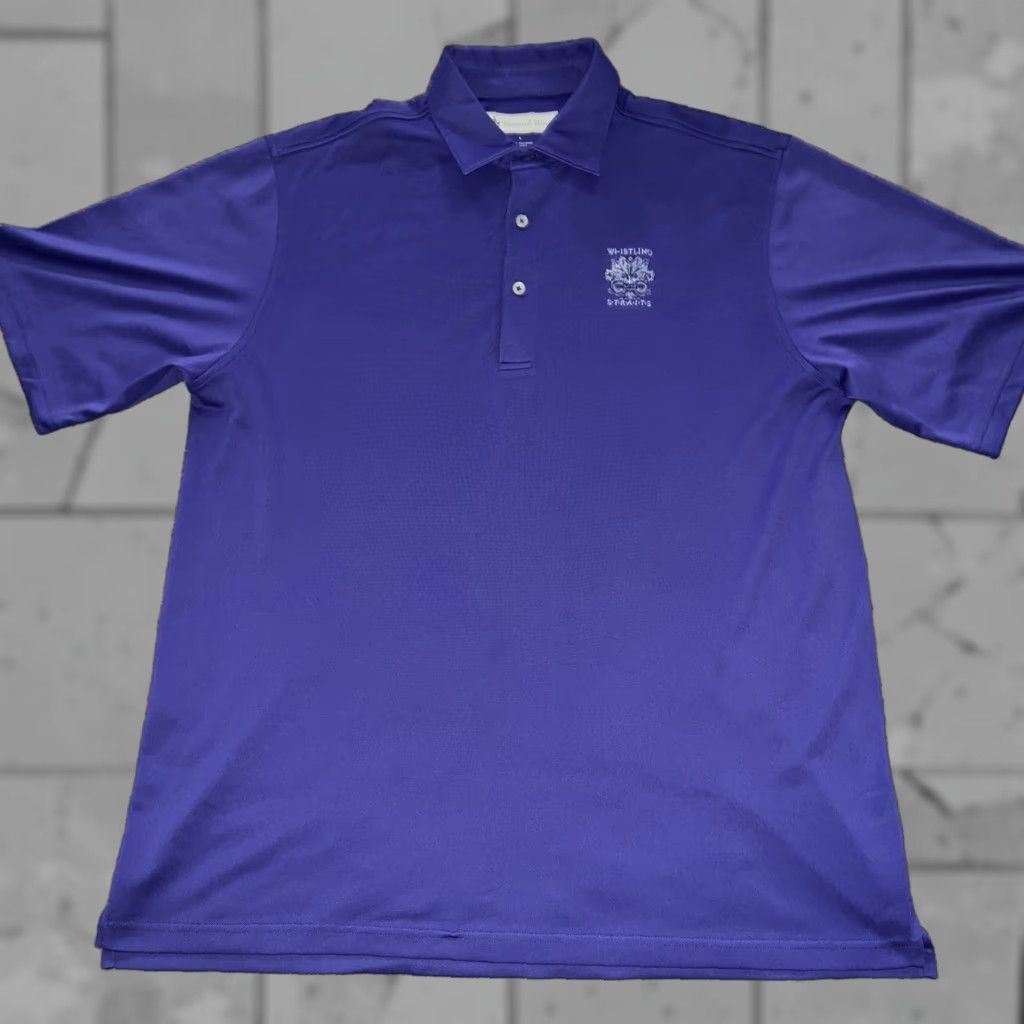 Vintage Donald Ross Purple Polo Shirt Mens Size L Size US L / EU 52-54 / 3 - 1 Thumbnail