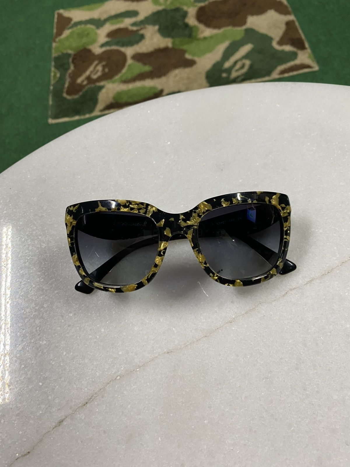 Dolce & Gabbana Dolce & Gabbana Sunglasses Womens Monogram Shades Size ONE SIZE - 1 Thumbnail