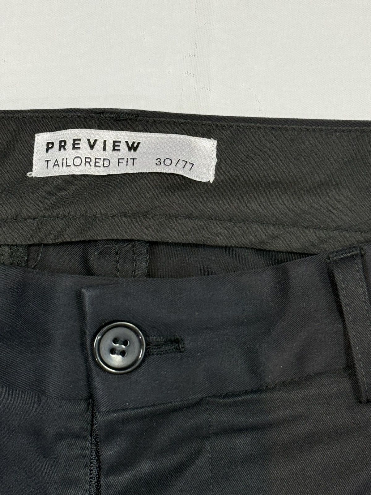 Other × Vintage Black Trousers Size US 30 / EU 46 - 3 Thumbnail