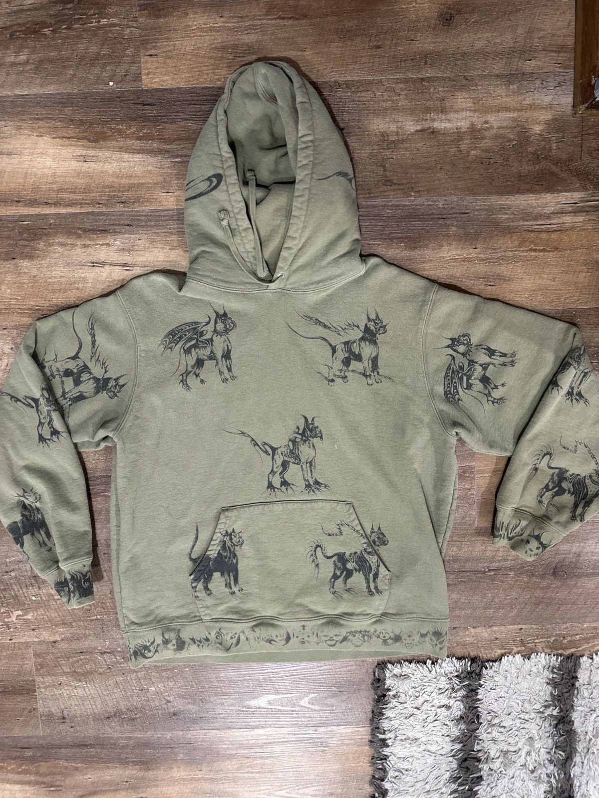Animal hooded sweatshirt supreme outlet