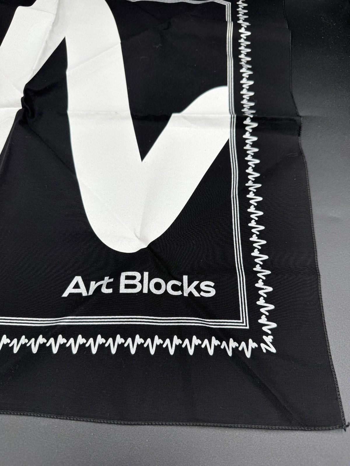 Other Rare Art Blocks Marfa Texas 2022 Bandana Generative Art Even Size ONE SIZE - 2 Thumbnail