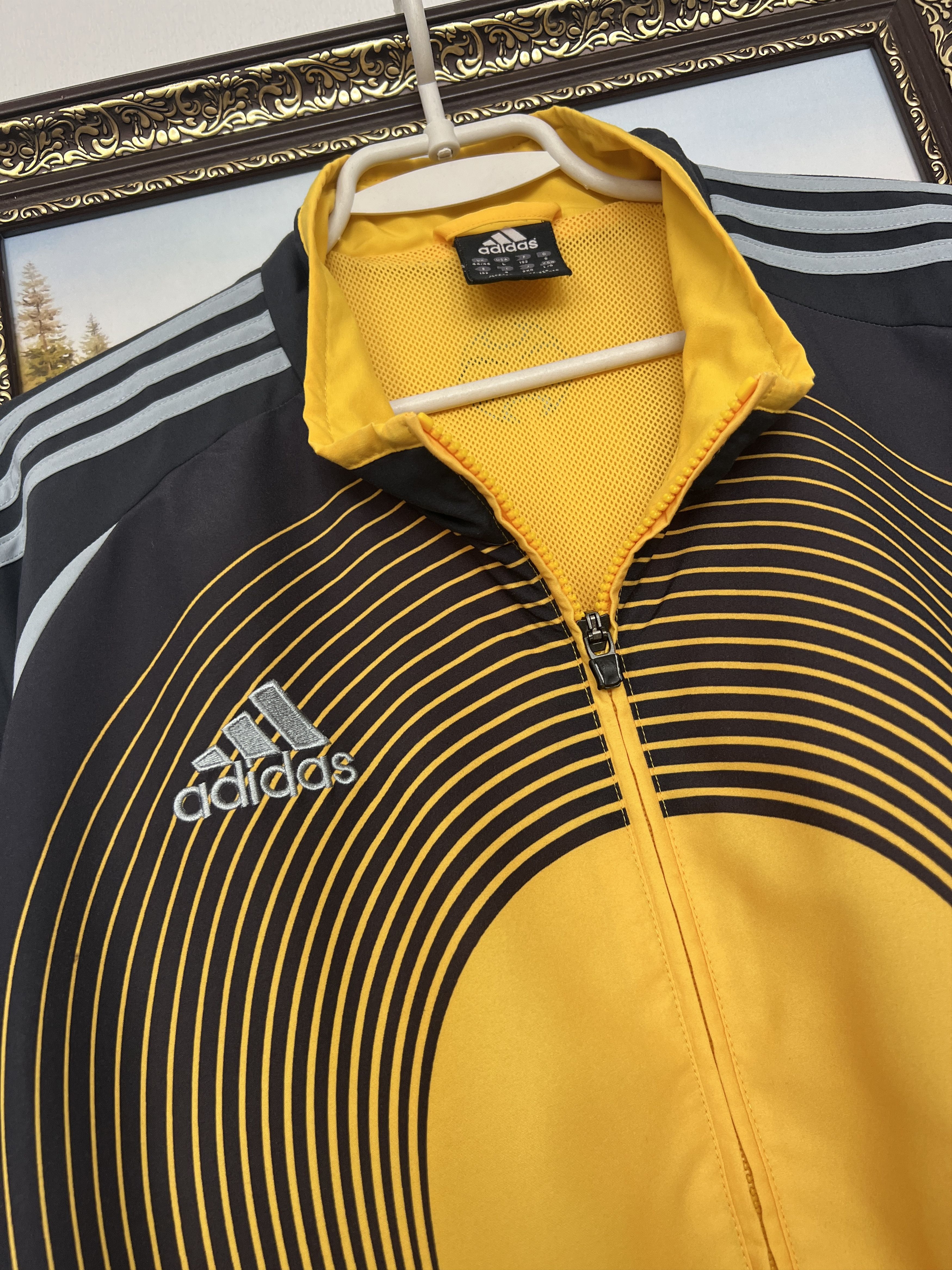 Adidas Vintage Adidas Track Top Suit Zip Jacket Pants Set L Size US L / EU 52-54 / 3 - 3 Thumbnail