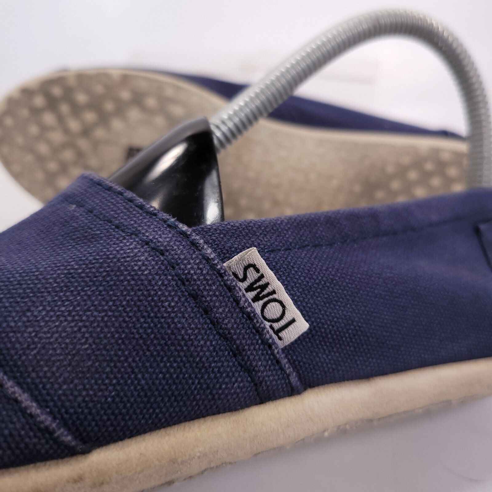 Toms Toms Casual Round Toe Ballet Flat Womens Size 7 Blue White Size US 7 / IT 37 - 8 Thumbnail