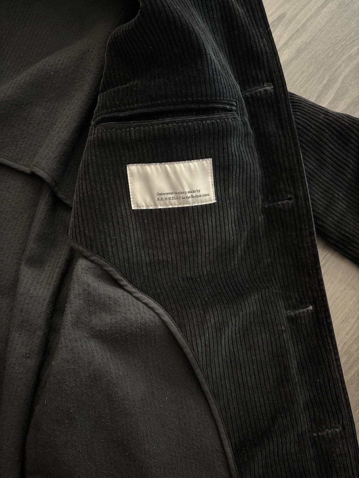S.E.H. Kelly SEH Kelly Black Corduroy Work Jacket Size US S / EU 44-46 / 1 - 6 Thumbnail