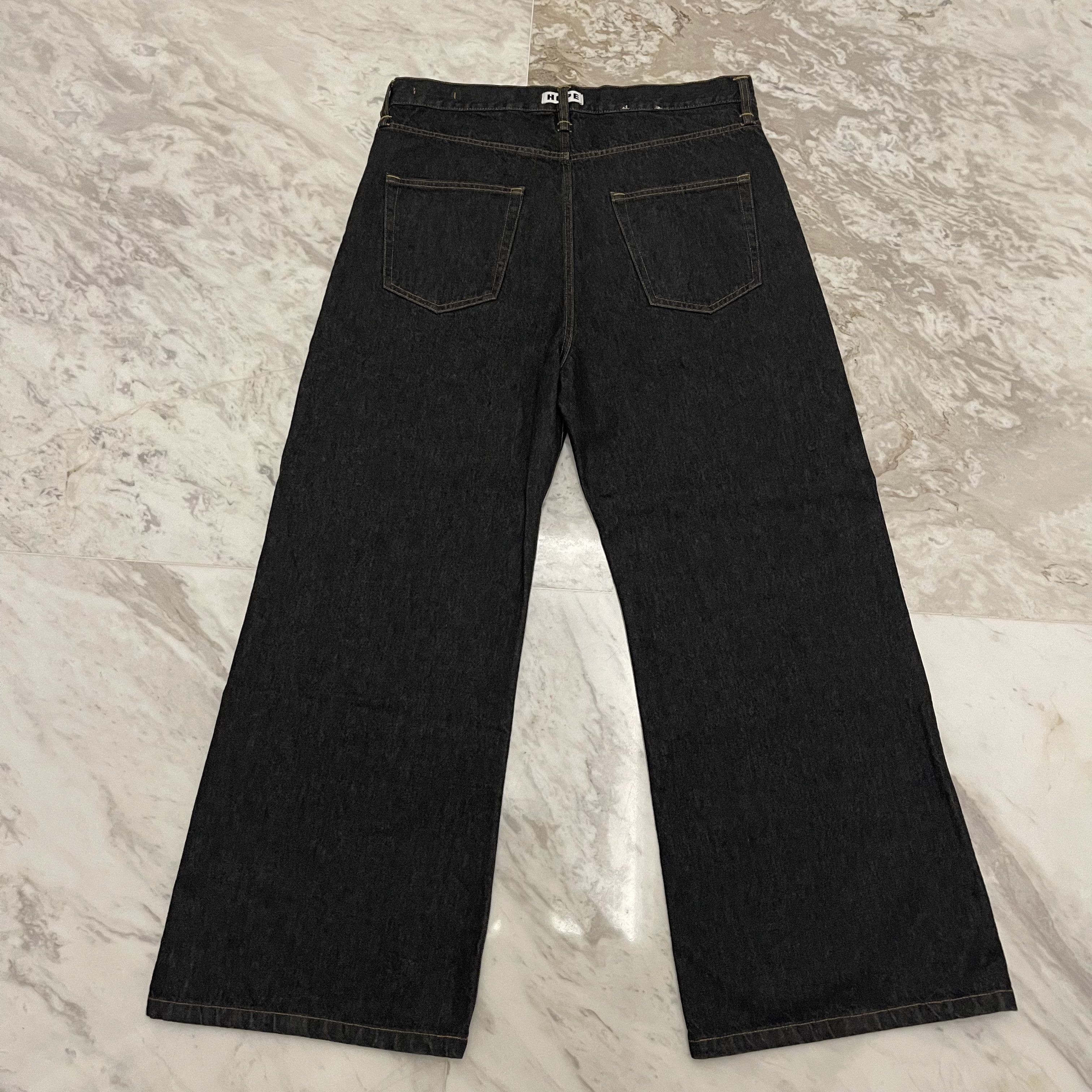 Hope Hope Stockholm Denim Wide Legged Jeans Navy Size US 36 / EU 52 - 2 Thumbnail
