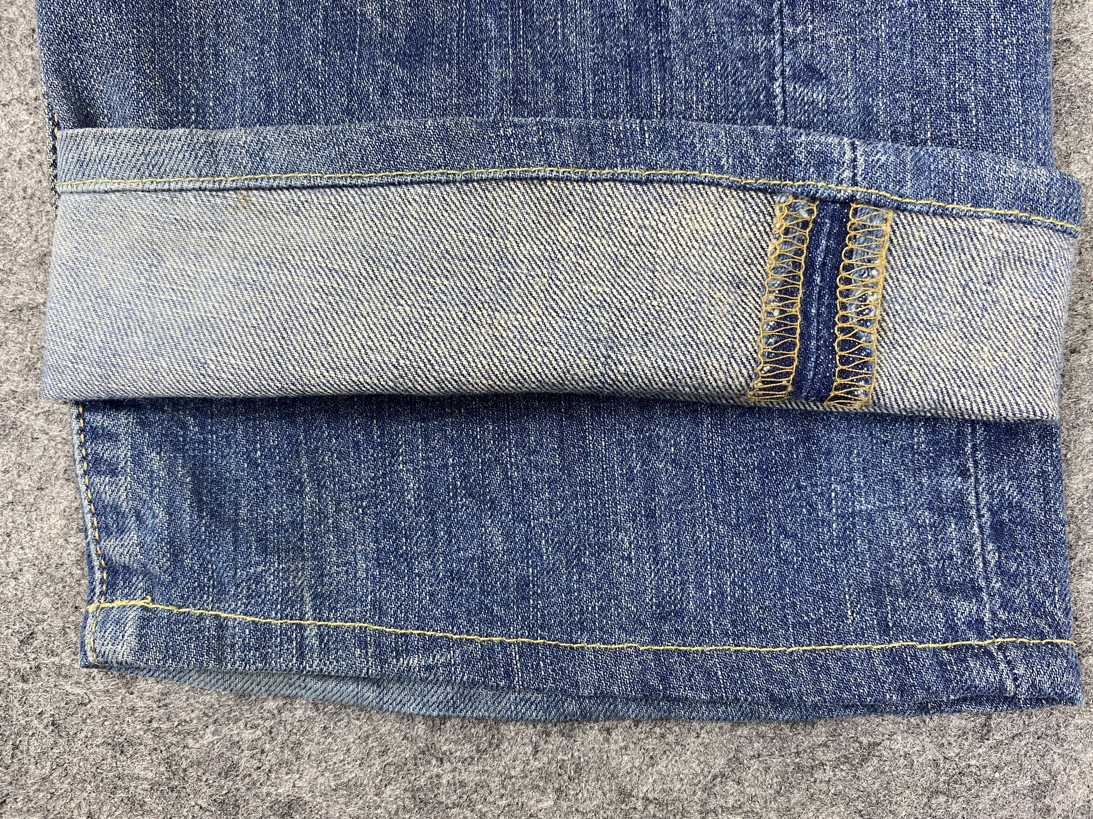 Japanese Brand Ripped Distressed Vintage Levi's 501 33x30 Denim -JN2463 Size US 33 - 11 Thumbnail