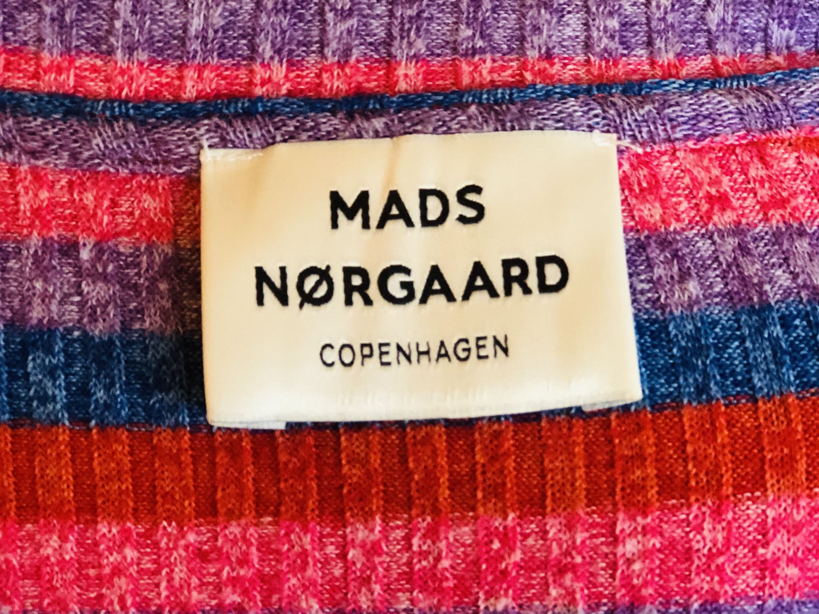 Mads Norgaard Mads Nørgaard Multicolor Striped Midi Dress - Size M Size M / US 6-8 / IT 42-44 - 3 Thumbnail