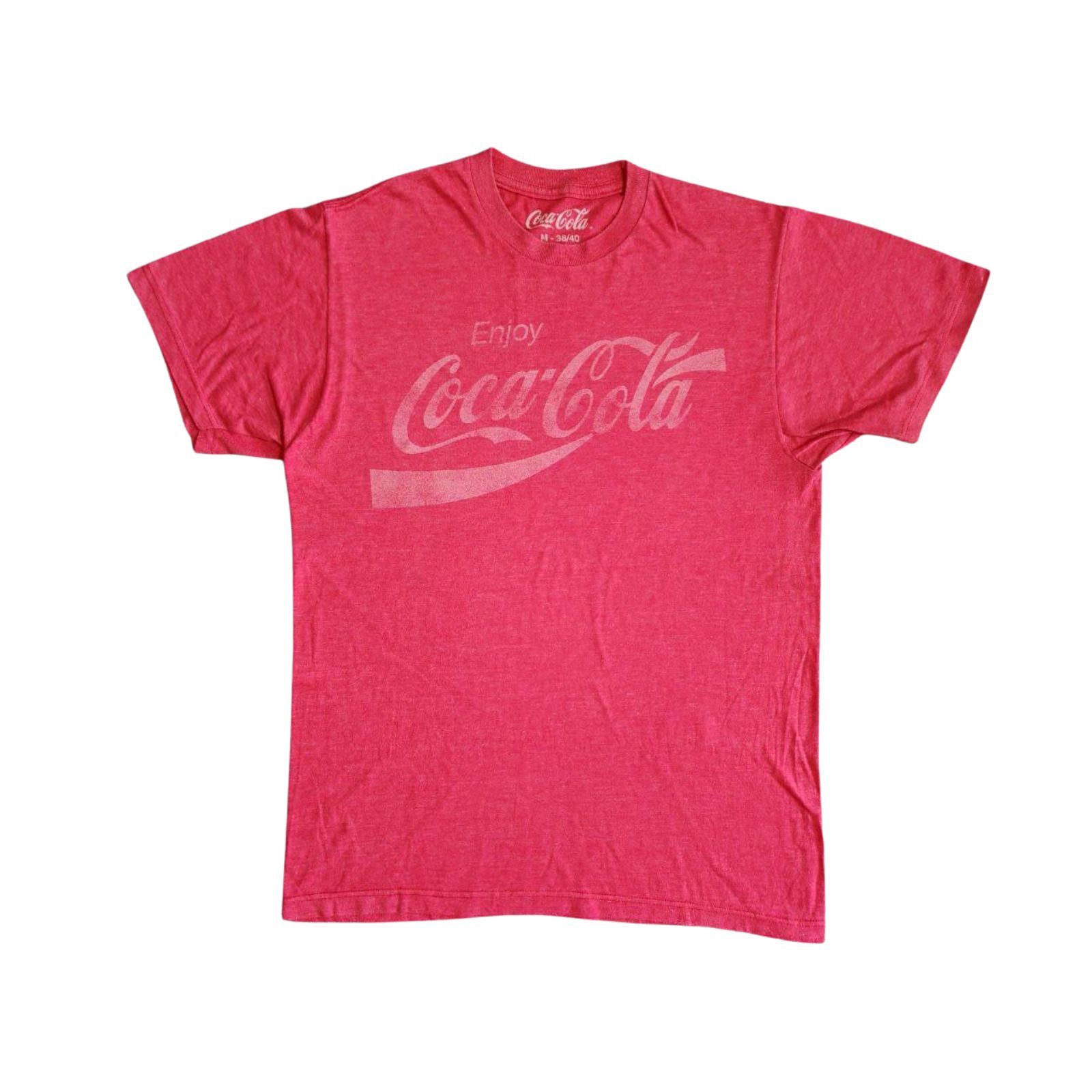 Coca Cola coca cola store logo 00's vintage t shirt small 18.5/26 5050 Size US S / EU 44-46 / 1 - 1 Thumbnail