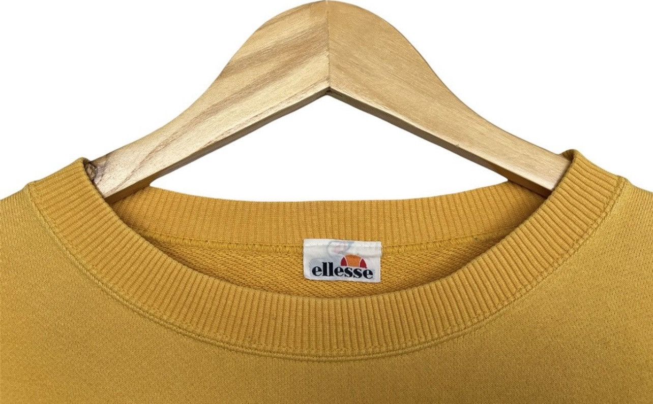 Ellesse × Vintage Vintage 90s Ellesse Spellout Logo Crewneck Sweathirt Medium Size US M / EU 48-50 / 2 - 5 Thumbnail