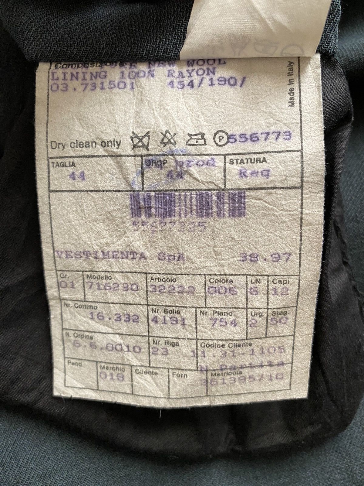 Giorgio Armani GIORGIO ARMANI Dark Green Formal Pants Size US 33 - 10 Thumbnail