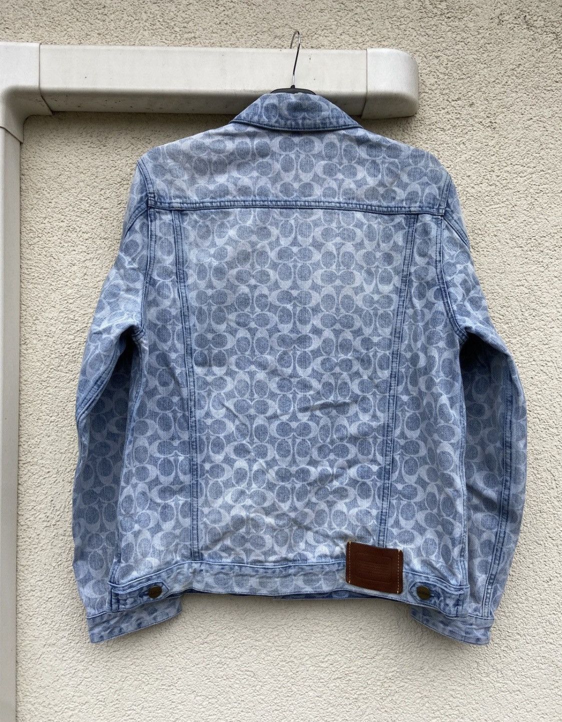 Coach Coach Monogram Denim Jacket luxury vintage Size US M / EU 48-50 / 2 - 3 Thumbnail