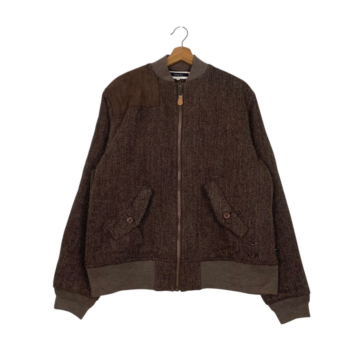 Harris Tweed Harris Tweed X community co bomber jacket Size US L / EU 52-54 / 3 - 1 Thumbnail