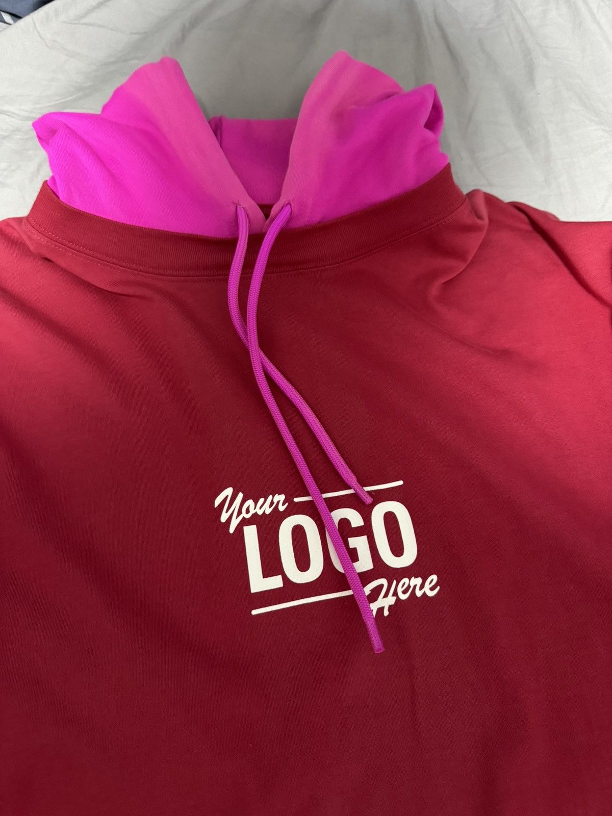 Balenciaga Layered Your Logo Here T-shirt Hoodie Size US S / EU 44-46 / 1 - 3 Thumbnail