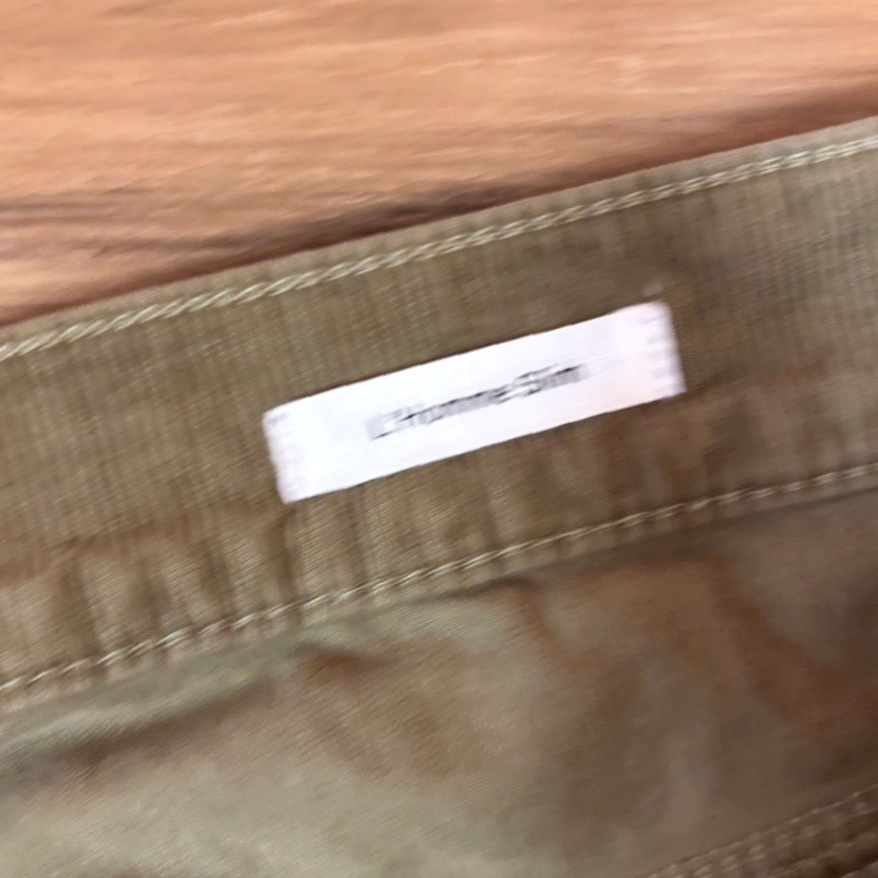 Frame FRAME L'Homme Slim Corduroy Pants Mens Size 38 Khaki Green Cotton Blend Slim Fit Casual Workwear Cotton Blend Black? Size US 38 / EU 54 - 7 Thumbnail