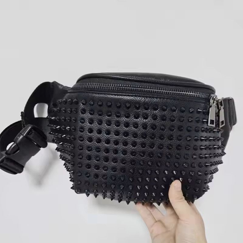 Other PU Leather Studded Fanny Bag Size ONE SIZE - 1 Thumbnail