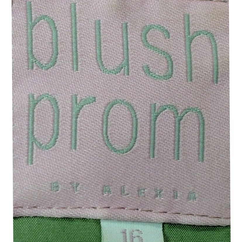 Olive blush prom Olive Solid Beaded Strapless Short Dress 16 Women's Sleeveless Zipper Dry Clean Only Size 38" / US 16 / IT 52 - 5 Thumbnail