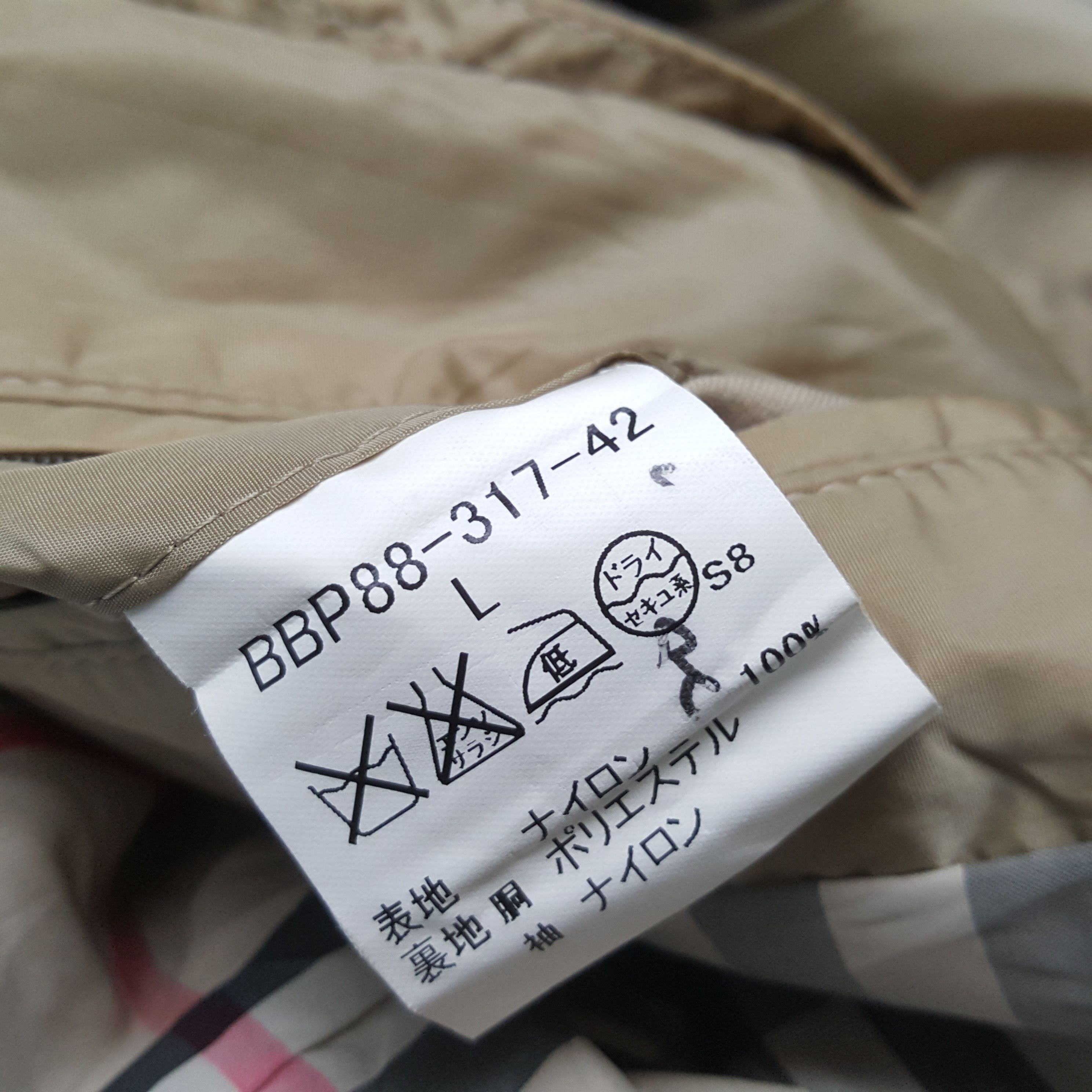 Burberry × Vintage BURBERRY LONDON Fashion Brand Custom Art Jacket Size US M / EU 48-50 / 2 - 8 Thumbnail