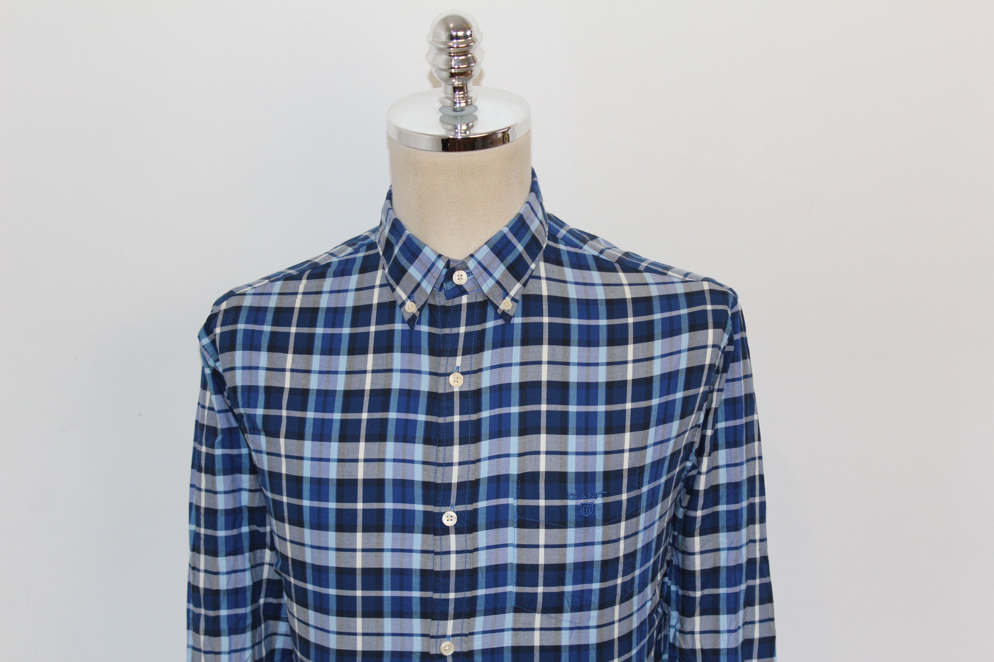 Gant GANT Long Sleeve Check Shirt Size US L / EU 52-54 / 3 - 4 Thumbnail