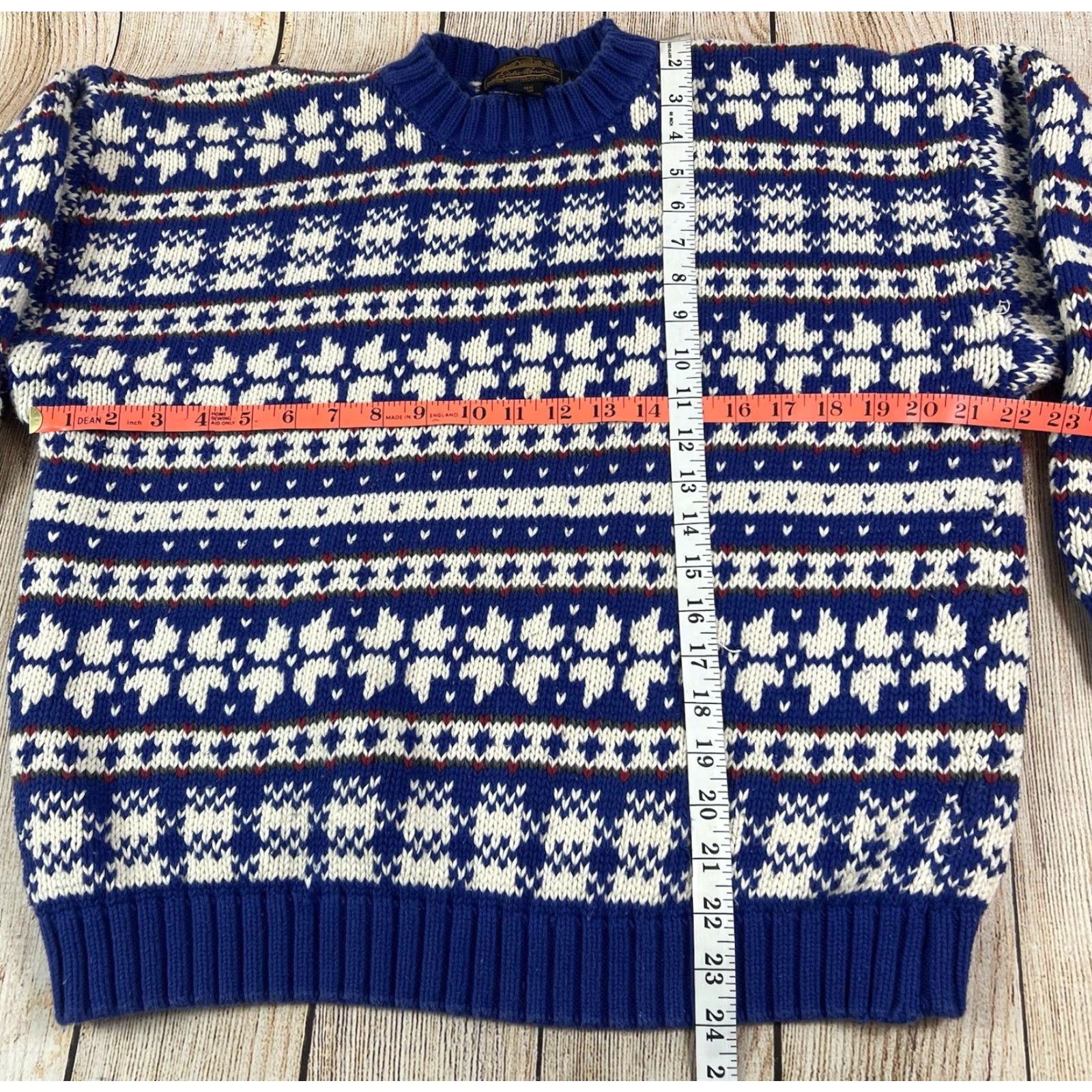 Eddie Bauer Vintage Eddie Bauer Winter Knit Pullover Size Large User: Vintage Eddie Bauer Winter Knit Pullover Size Large Size US L / EU 52-54 / 3 - 3 Thumbnail