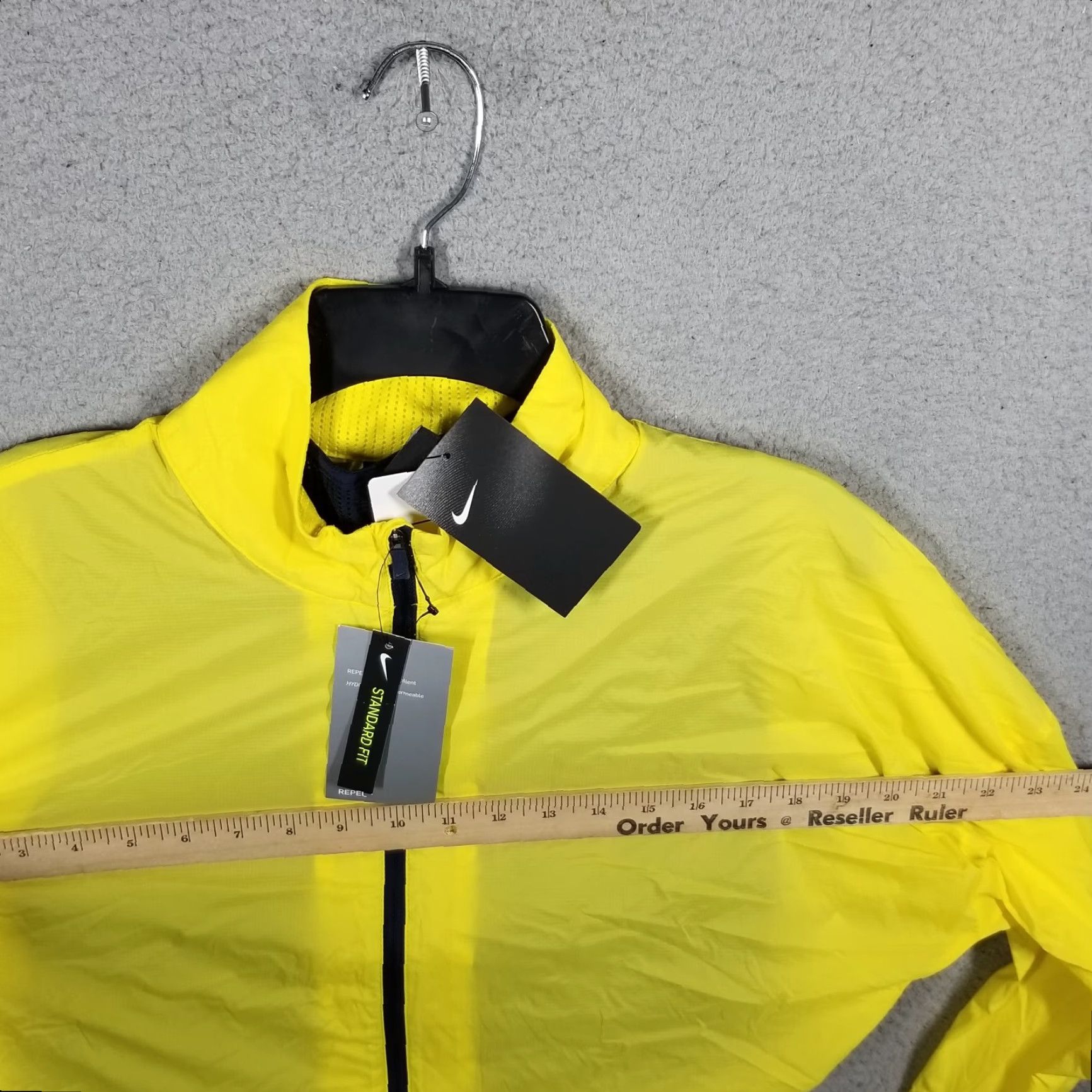 Nike Nike Repel WINDBREAKER Jacket NIKE REPEL WINDJACKET 3-in-1 Golf Jacket Black Yellow Small M Regular Women CI7919-731 Size M / US 6-8 / IT 42-44 - 7 Thumbnail