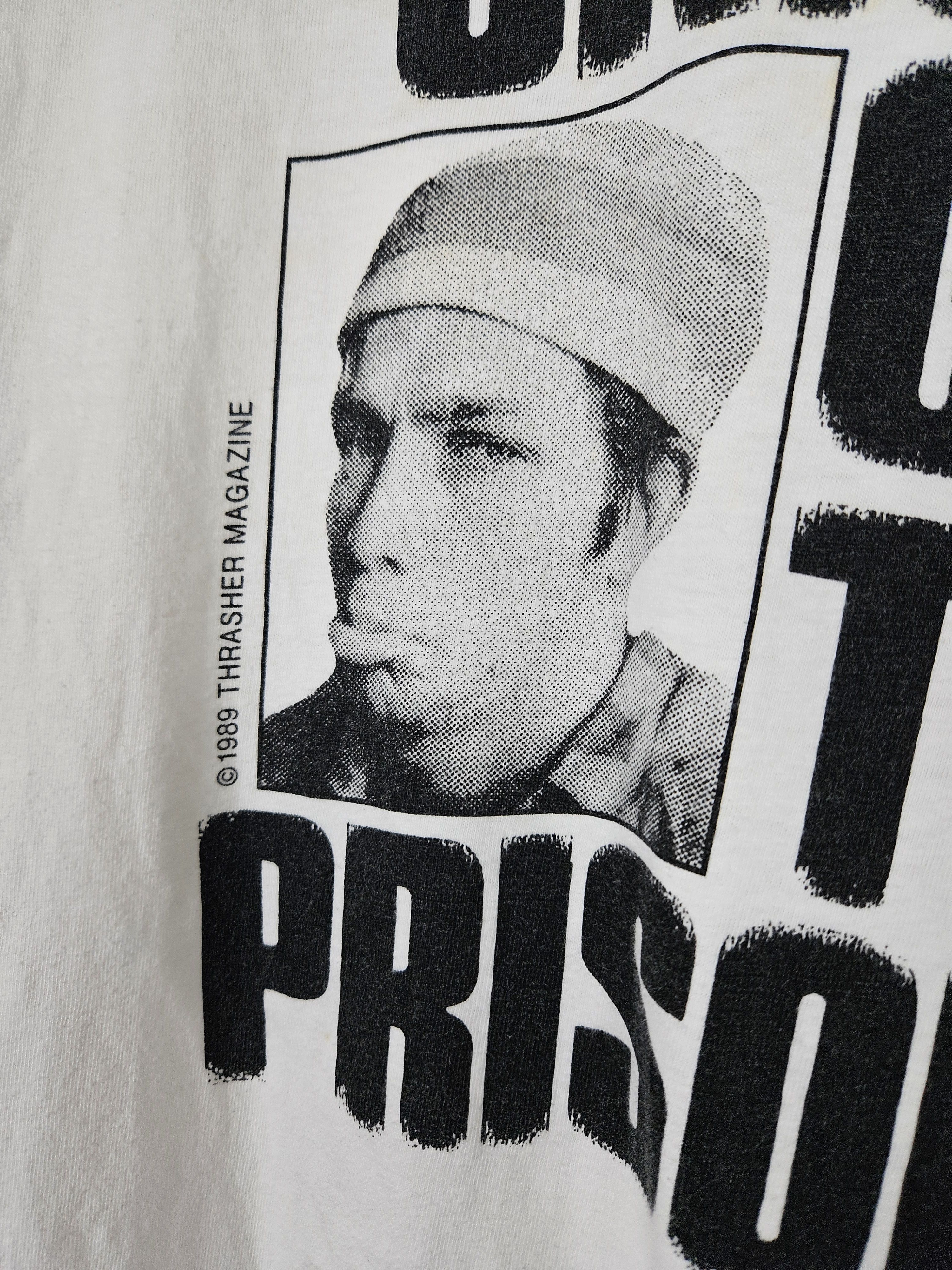 Thrasher Vintage Thrasher Mark Gonzalez Use A Skate 80s shirt Size US L / EU 52-54 / 3 - 3 Thumbnail