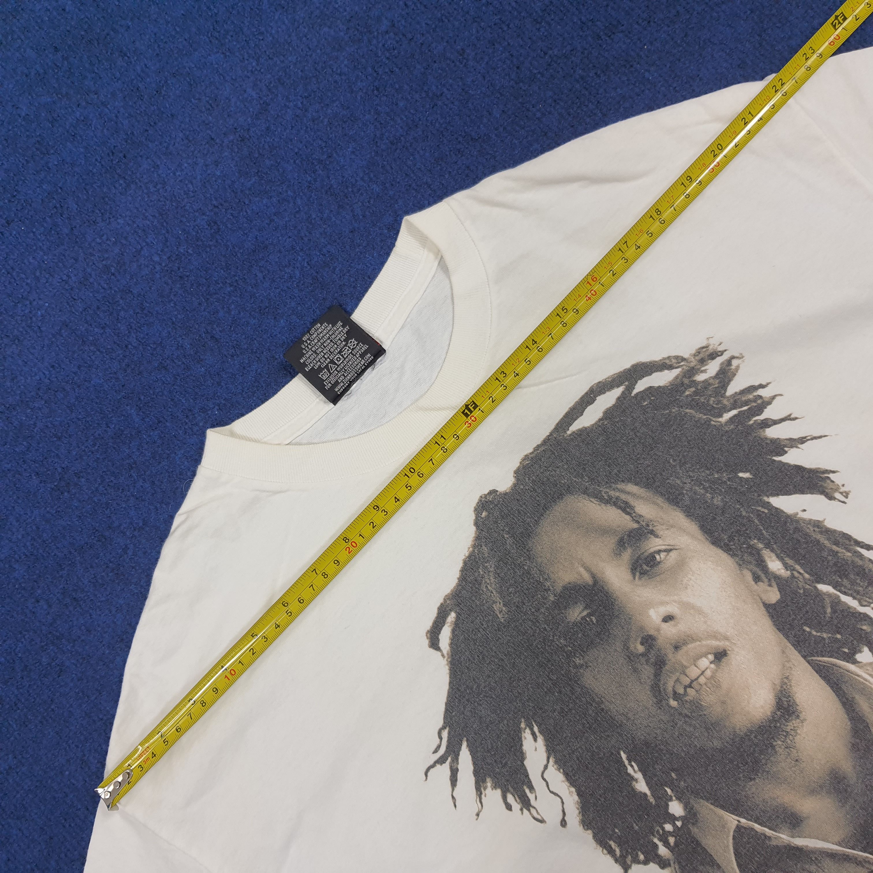 Bob Marley × Vintage Vintage Bob Marley Reggae Singer Long Sleeve Tshirt Size US XL / EU 56 / 4 - 9 Thumbnail